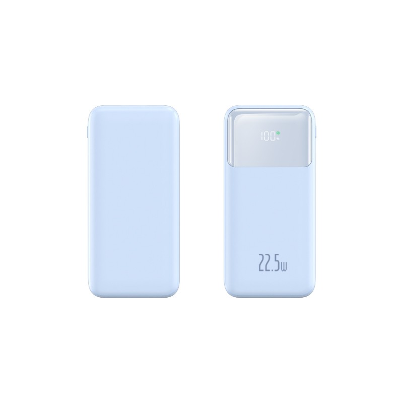 M4.4 Powerbank 10 000 mAh z wyświetlaczem Jasno niebieski - obrazek 4