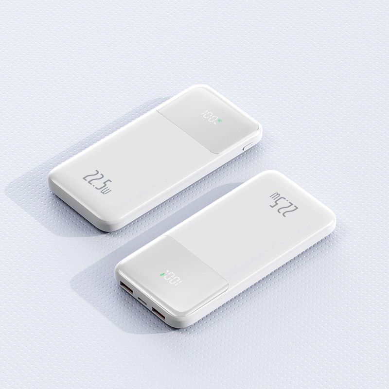 M4.4 Powerbank 10 000 mAh z wyświetlaczem Biały - obrazek 4