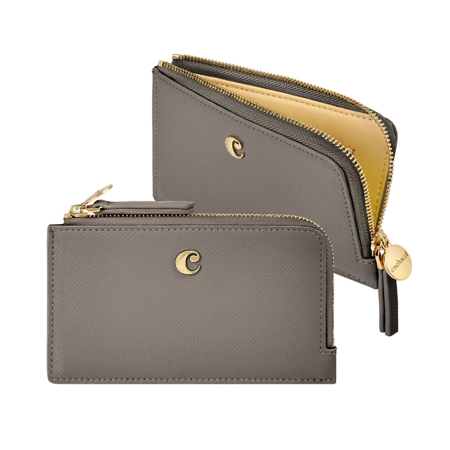 Etui na karty Séraphine Taupe