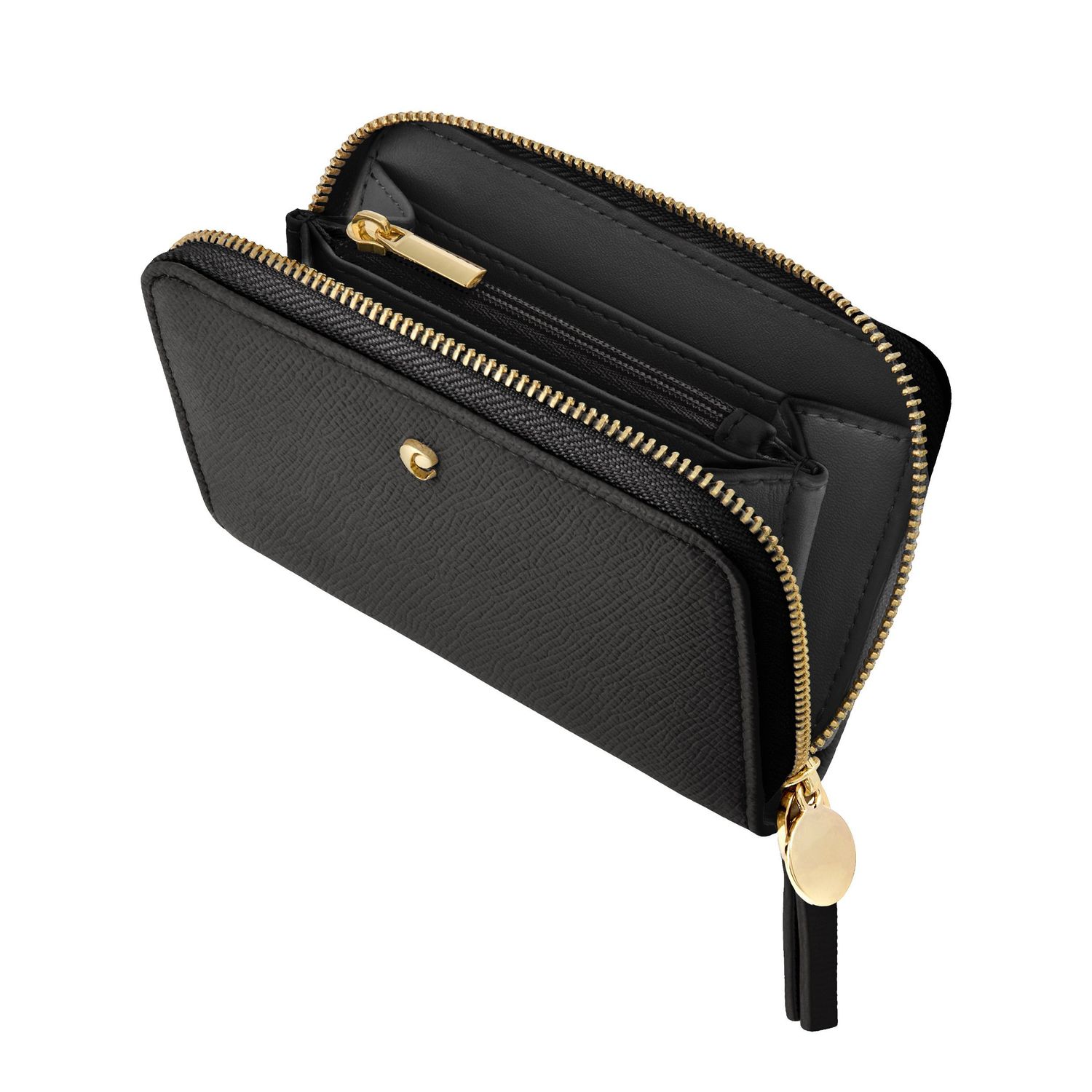 Zipped wallet Séraphine Black - obrazek 3