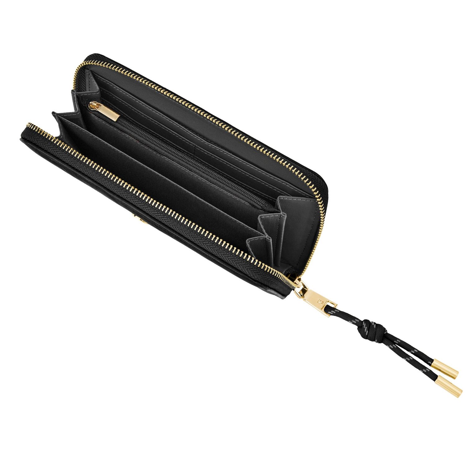 Portmonetka podrózna Philomène Black - obrazek 3