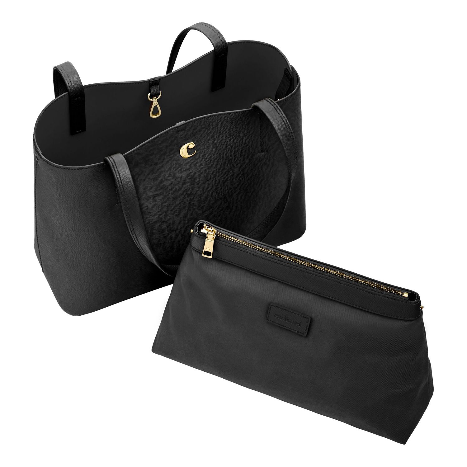 Torba na zakupy Séraphine Black - obrazek 2