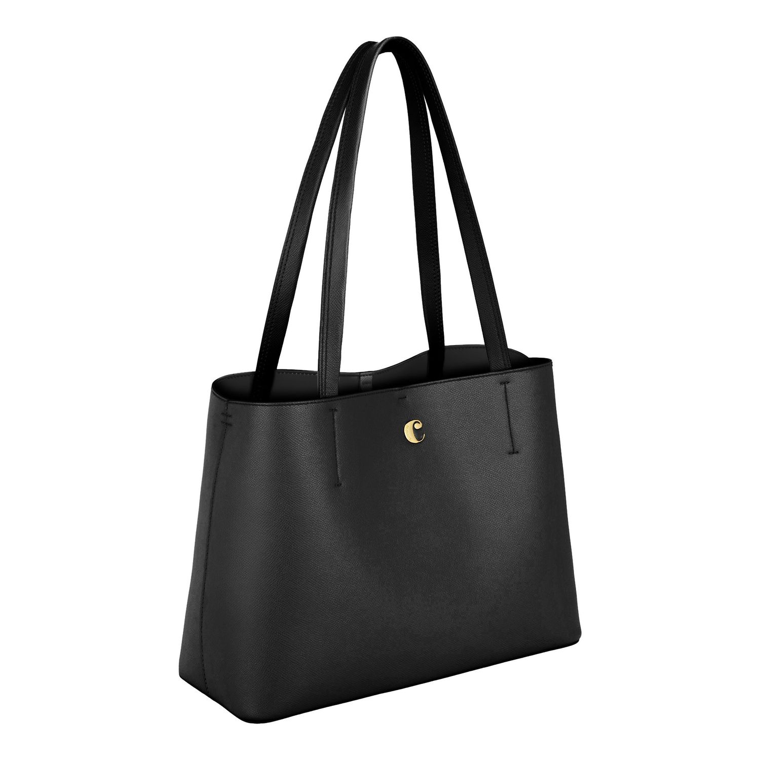 Torba na zakupy Séraphine Black - obrazek 3