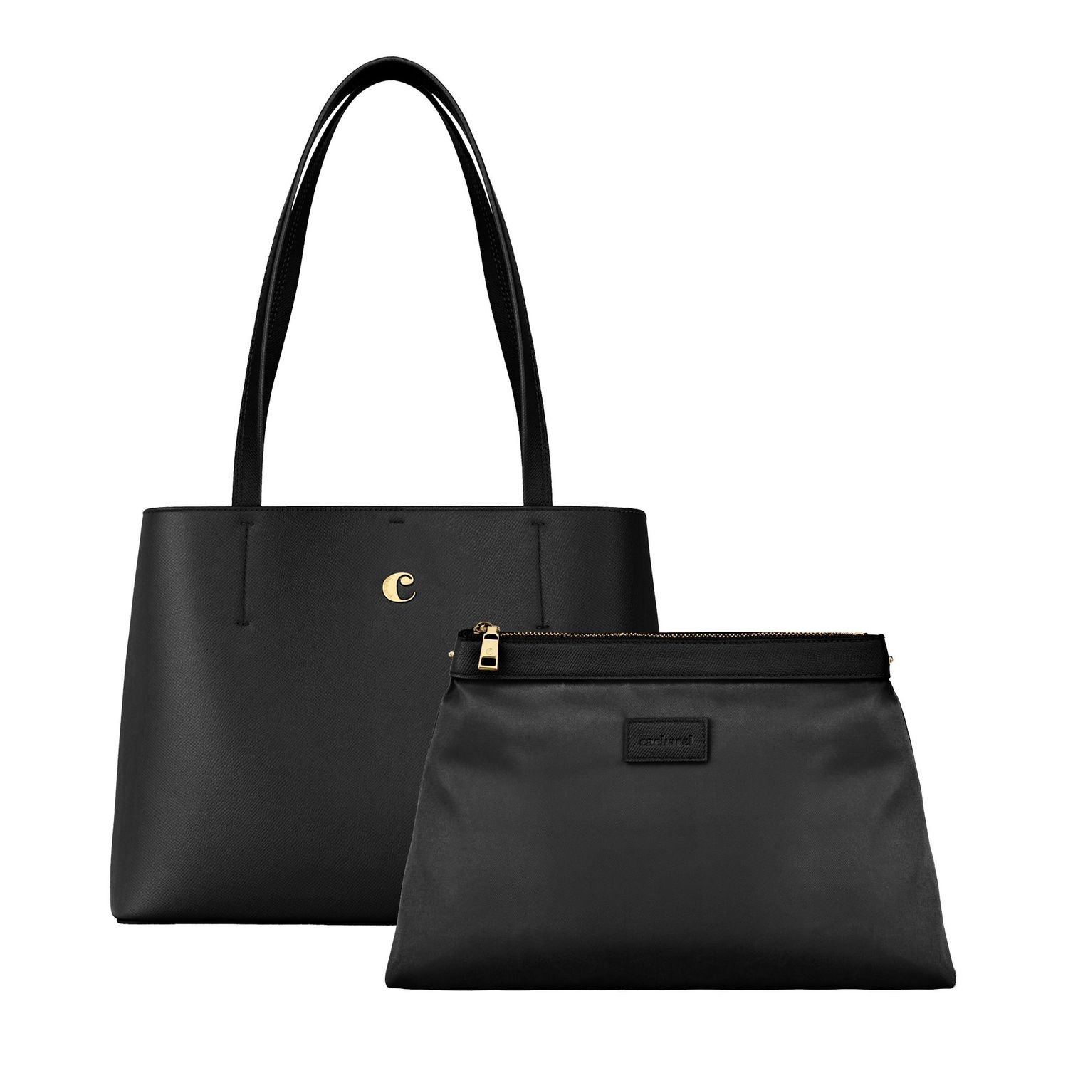 Torba na zakupy Séraphine Black - obrazek 5