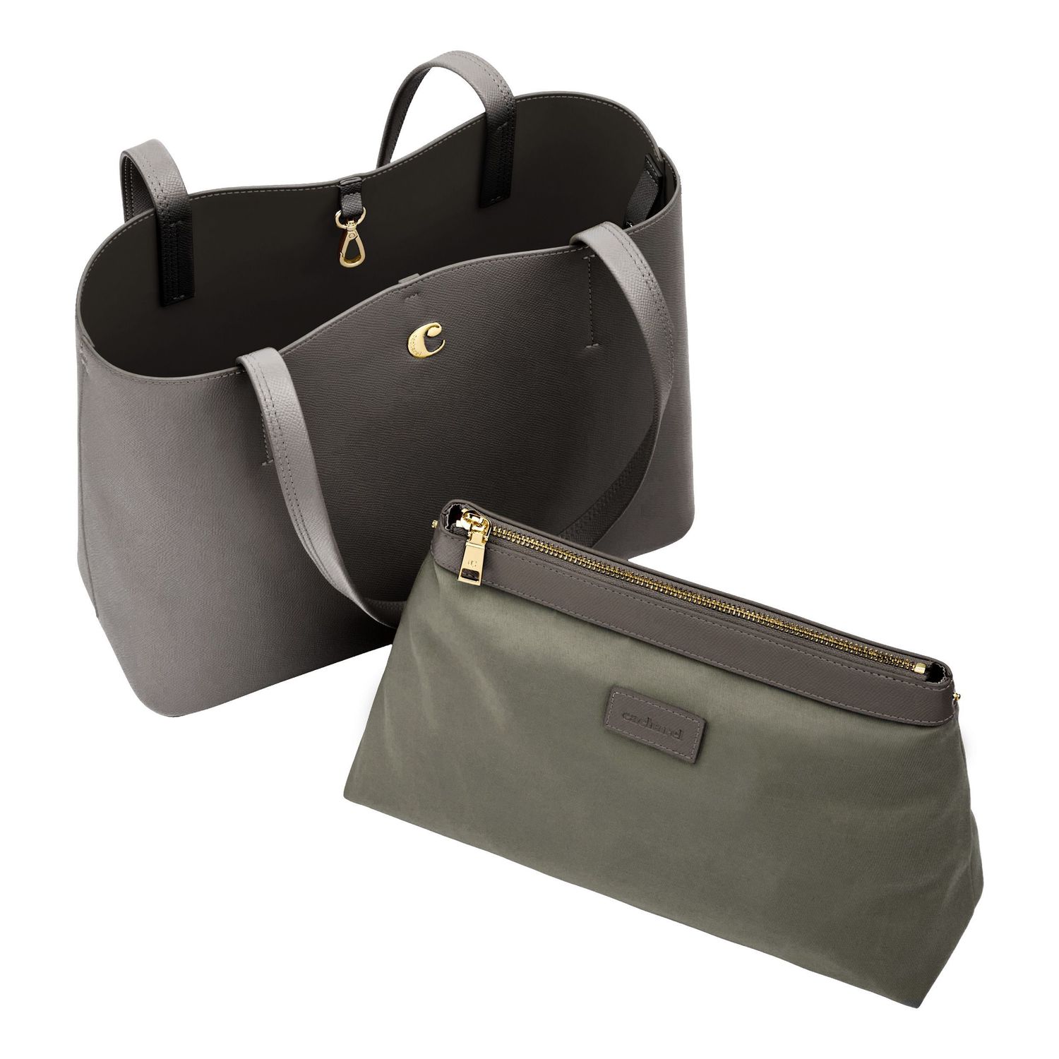 Torba na zakupy Séraphine Taupe - obrazek 2