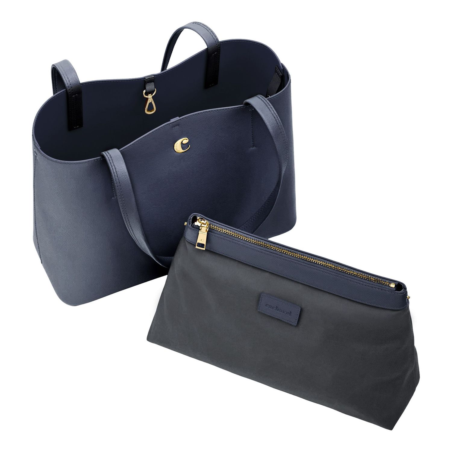 Torba na zakupy Séraphine Navy - obrazek 2