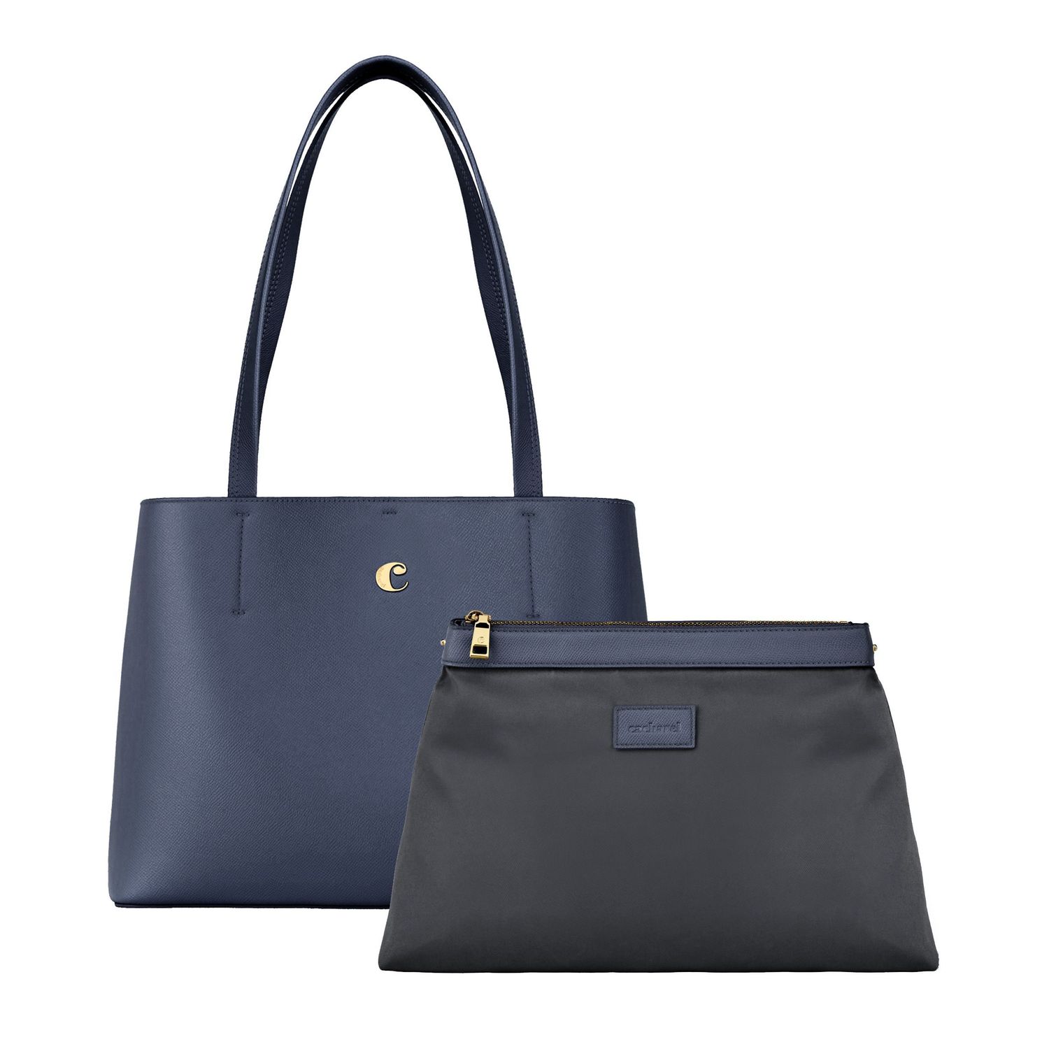Torba na zakupy Séraphine Navy - obrazek 5