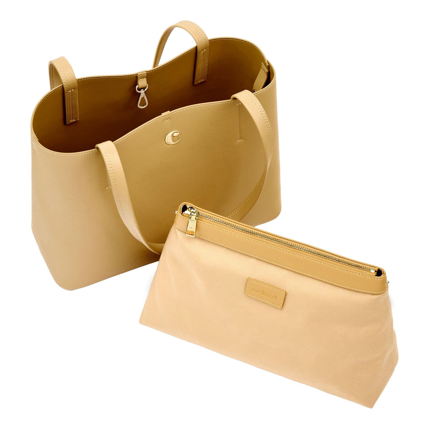 Torba na zakupy Séraphine Yellow - obrazek 2