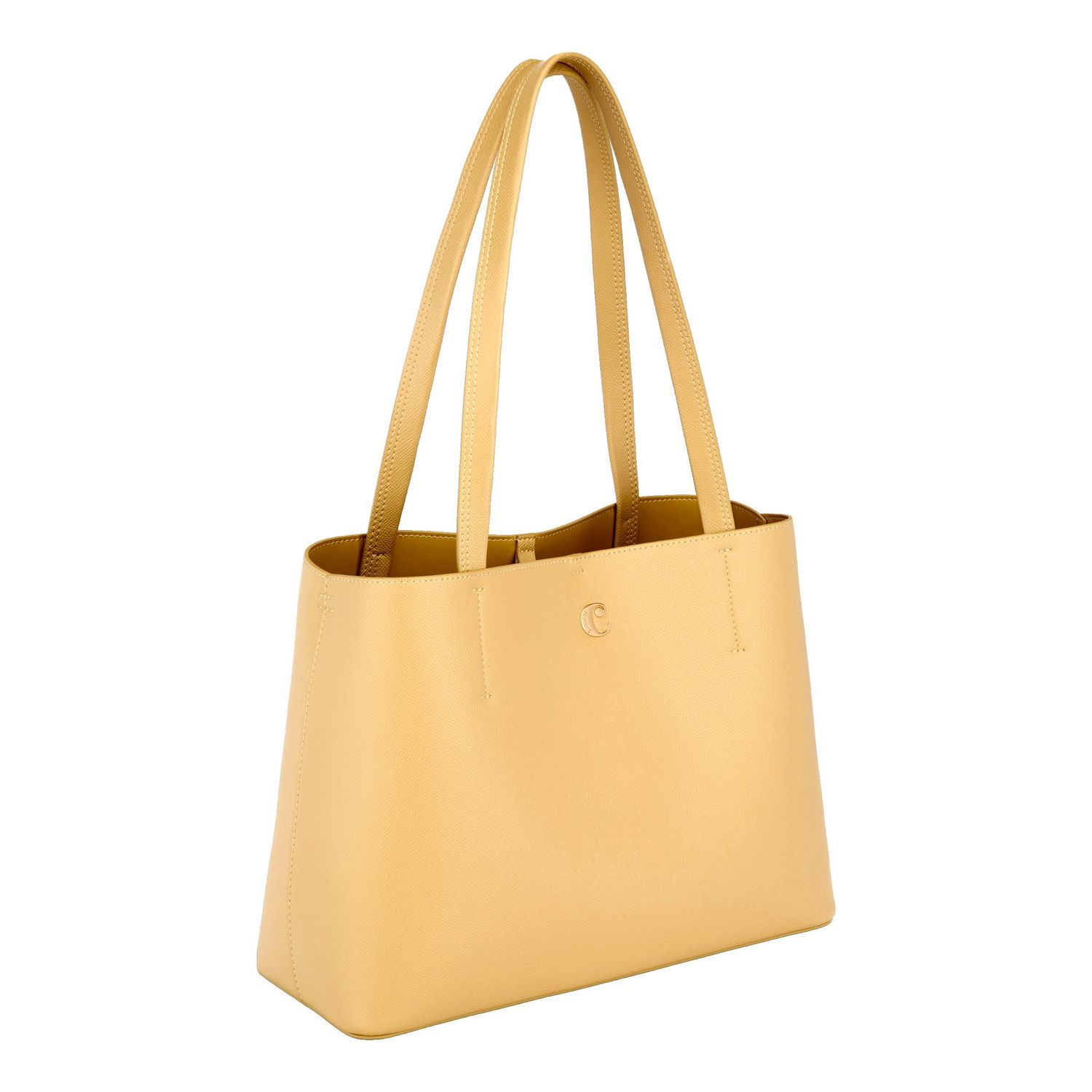 Torba na zakupy Séraphine Yellow - obrazek 3