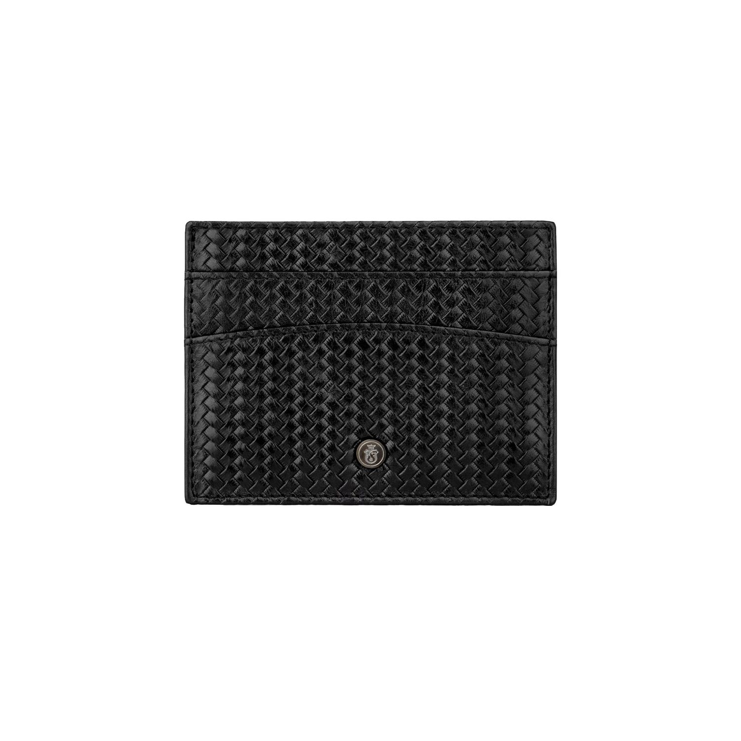 Etui na karty Interlace Black - obrazek 2