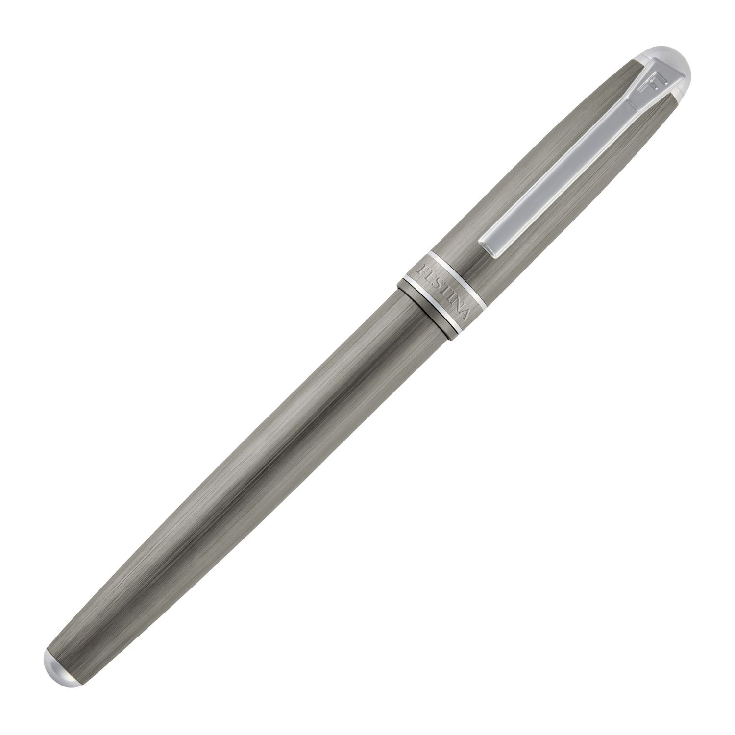Wieczne pióro Classicals Brushed Gun & Chrome - obrazek 3