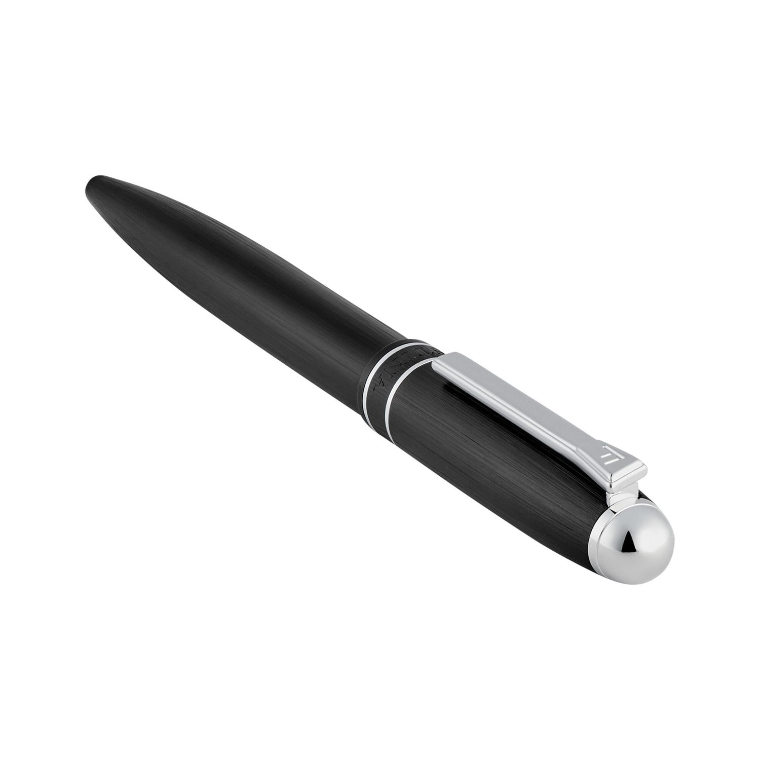 pióro kulkowe Classicals Brushed Black & Chrome - obrazek 3