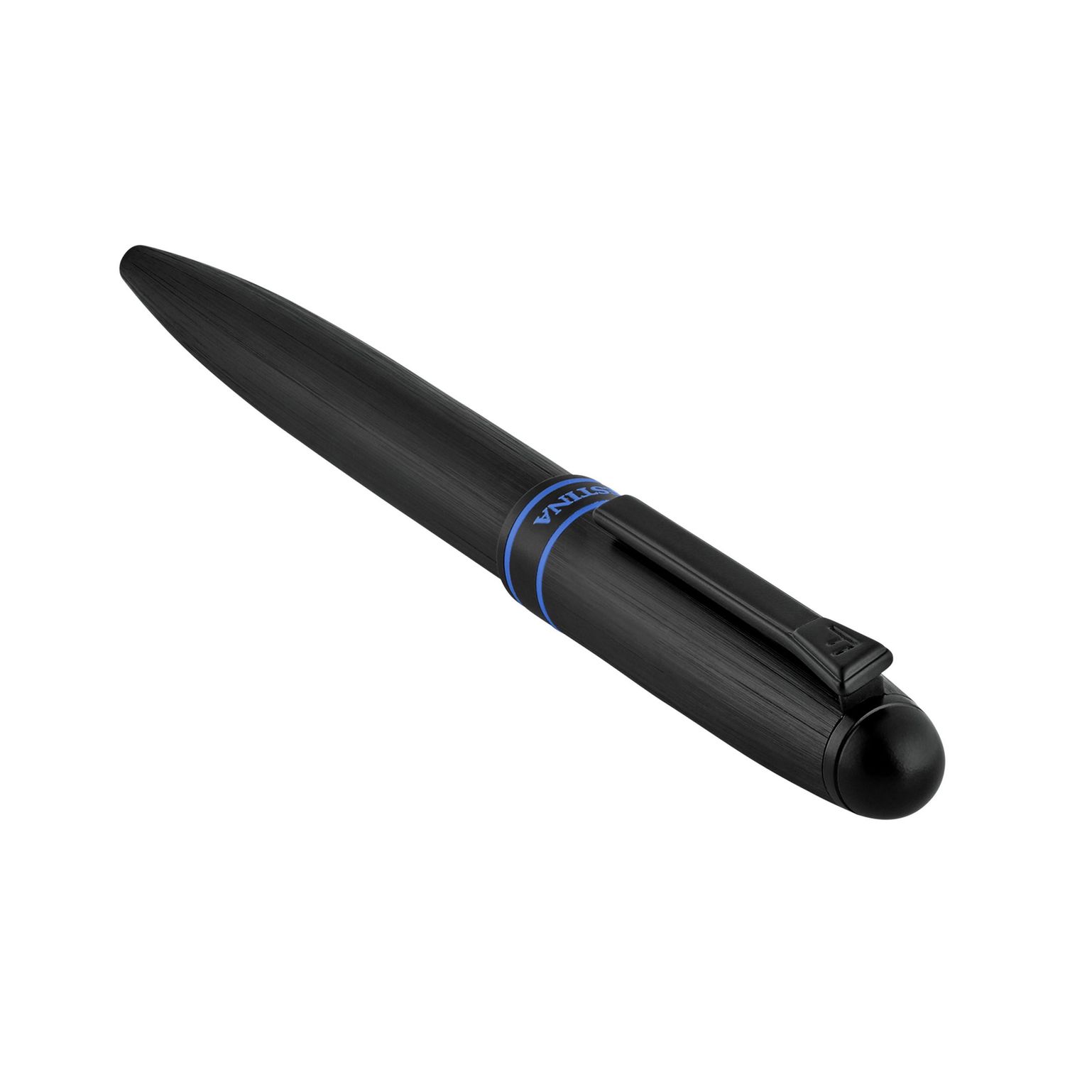 pióro kulkowe Classicals Brushed Black Edition Blue - obrazek 3