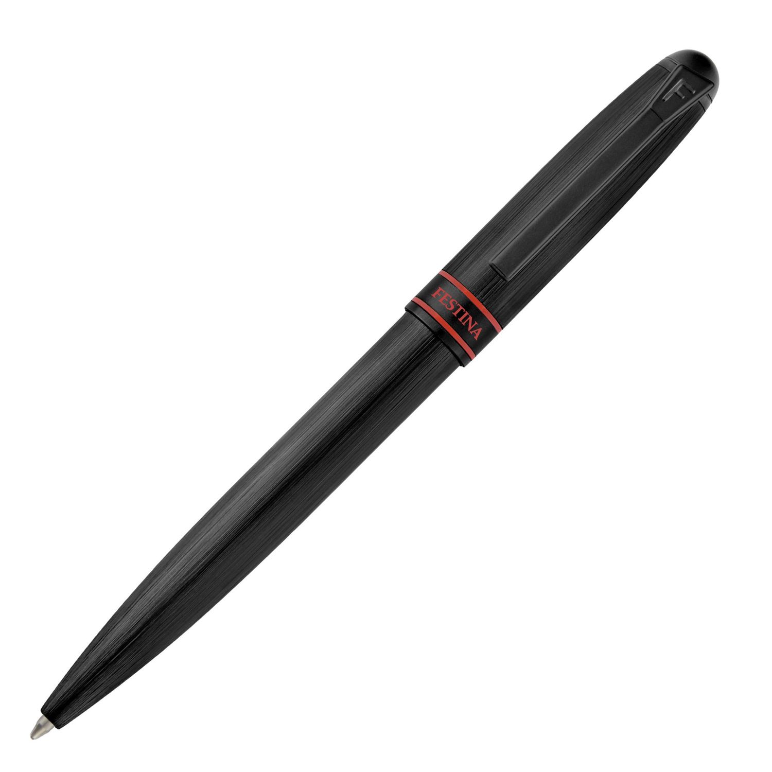 pióro kulkowe Classicals Brushed Black Edition Red