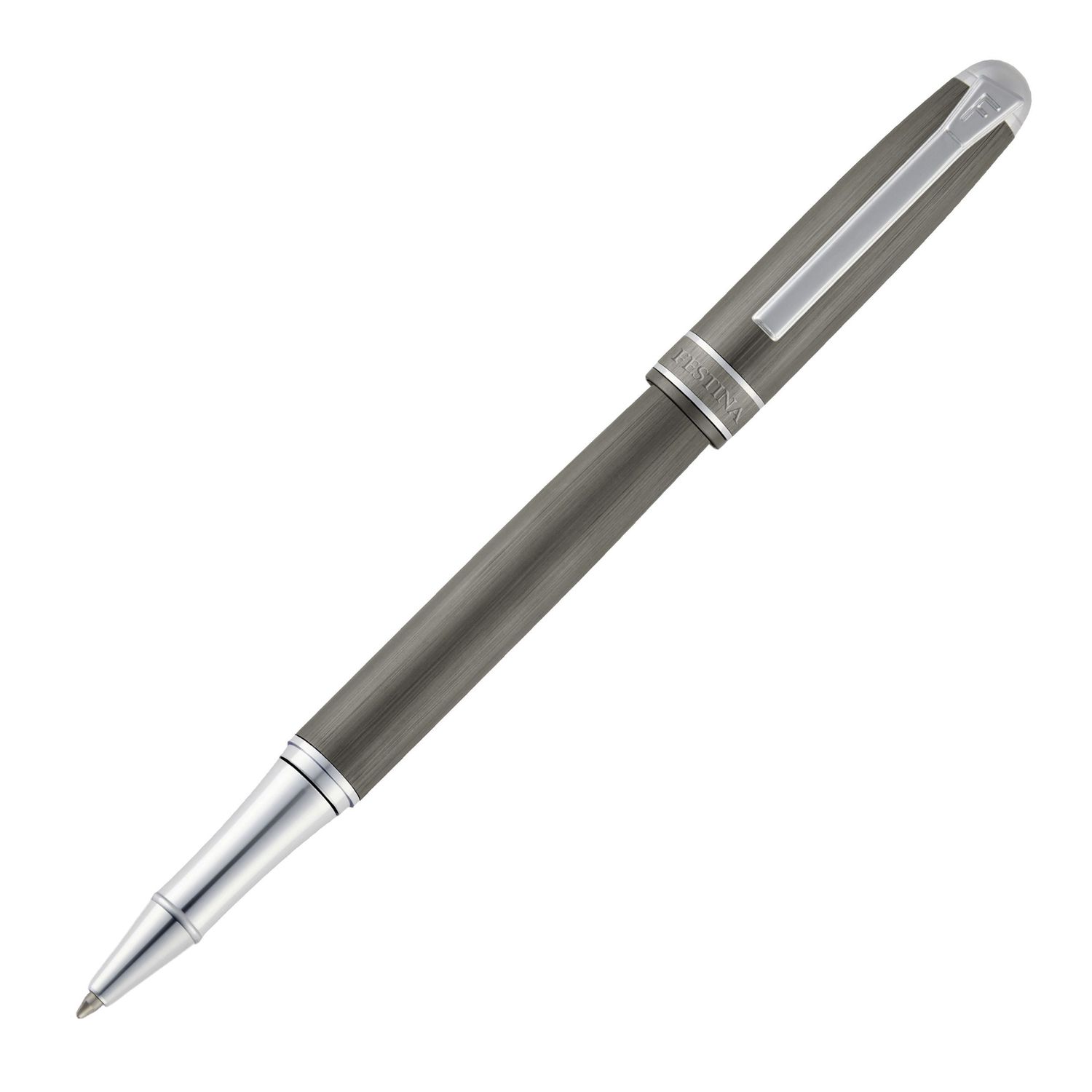 Pióro kulkowe Classicals Brushed Gun & Chrome - obrazek 4