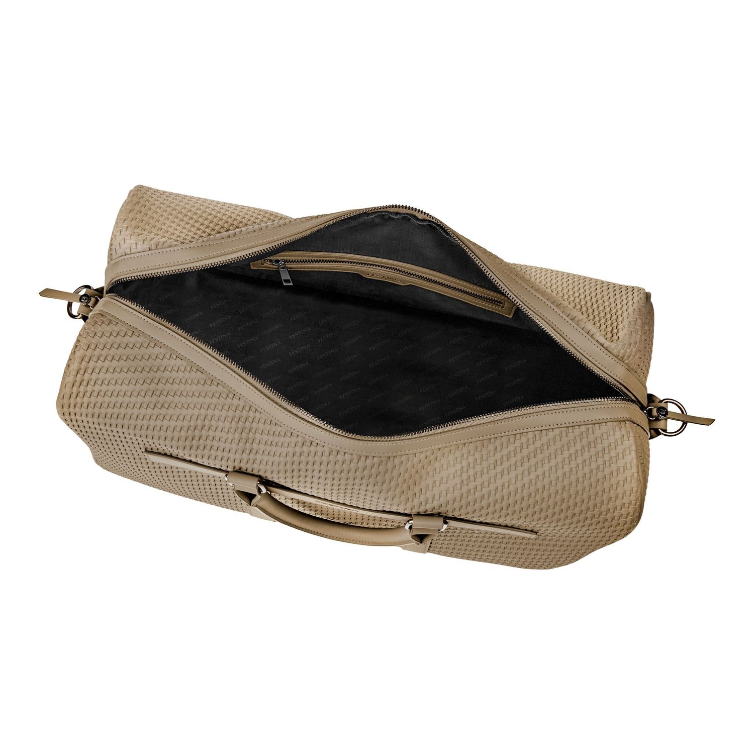 Torba podróżna Interlace Taupe - obrazek 2