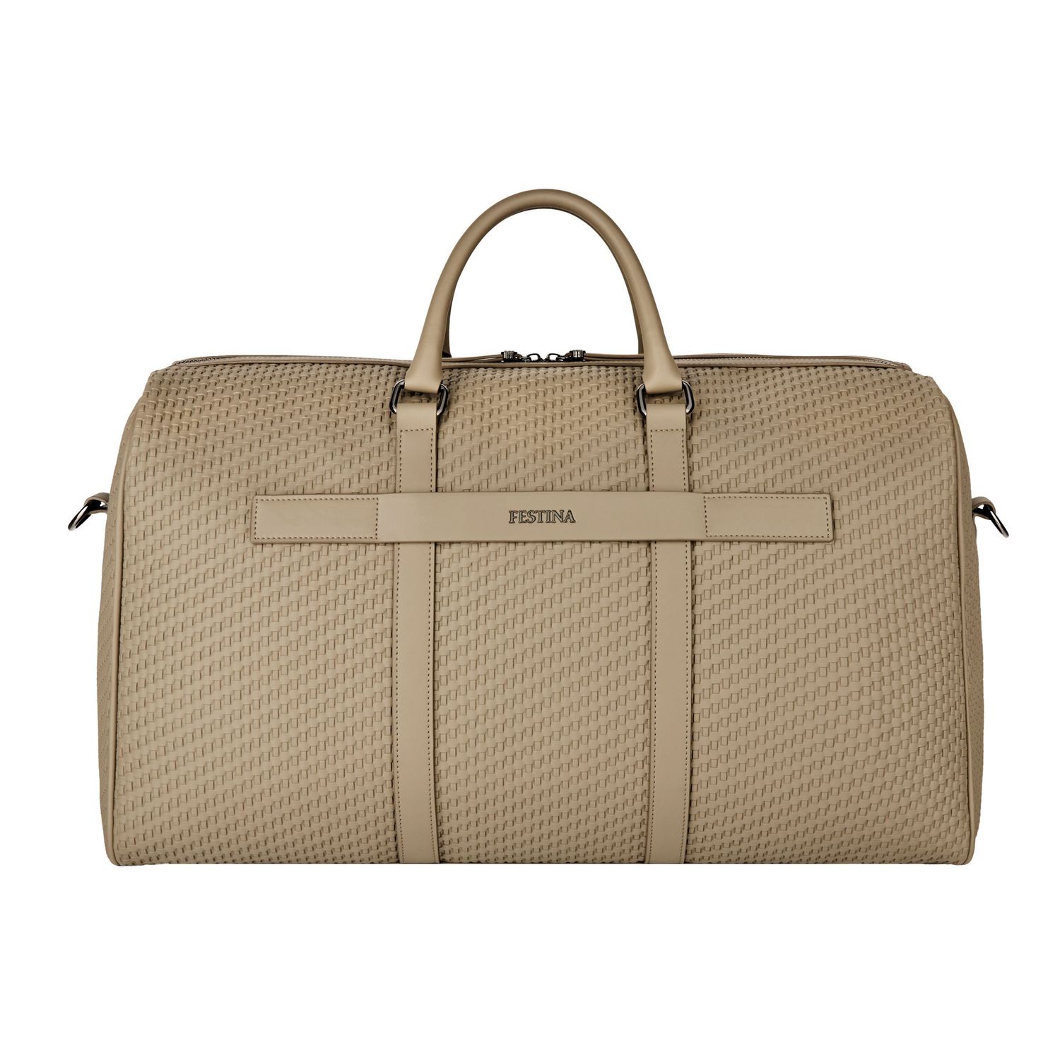 Torba podróżna Interlace Taupe - obrazek 5