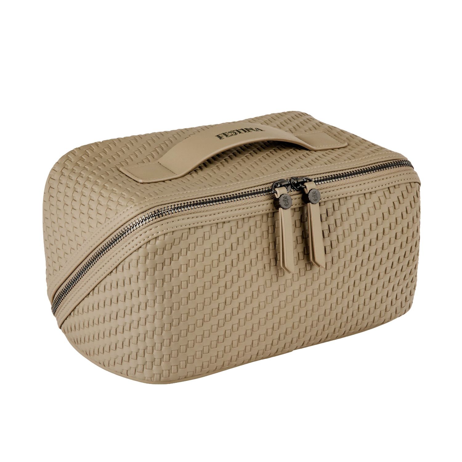 Neseser Interlace Taupe - obrazek 3
