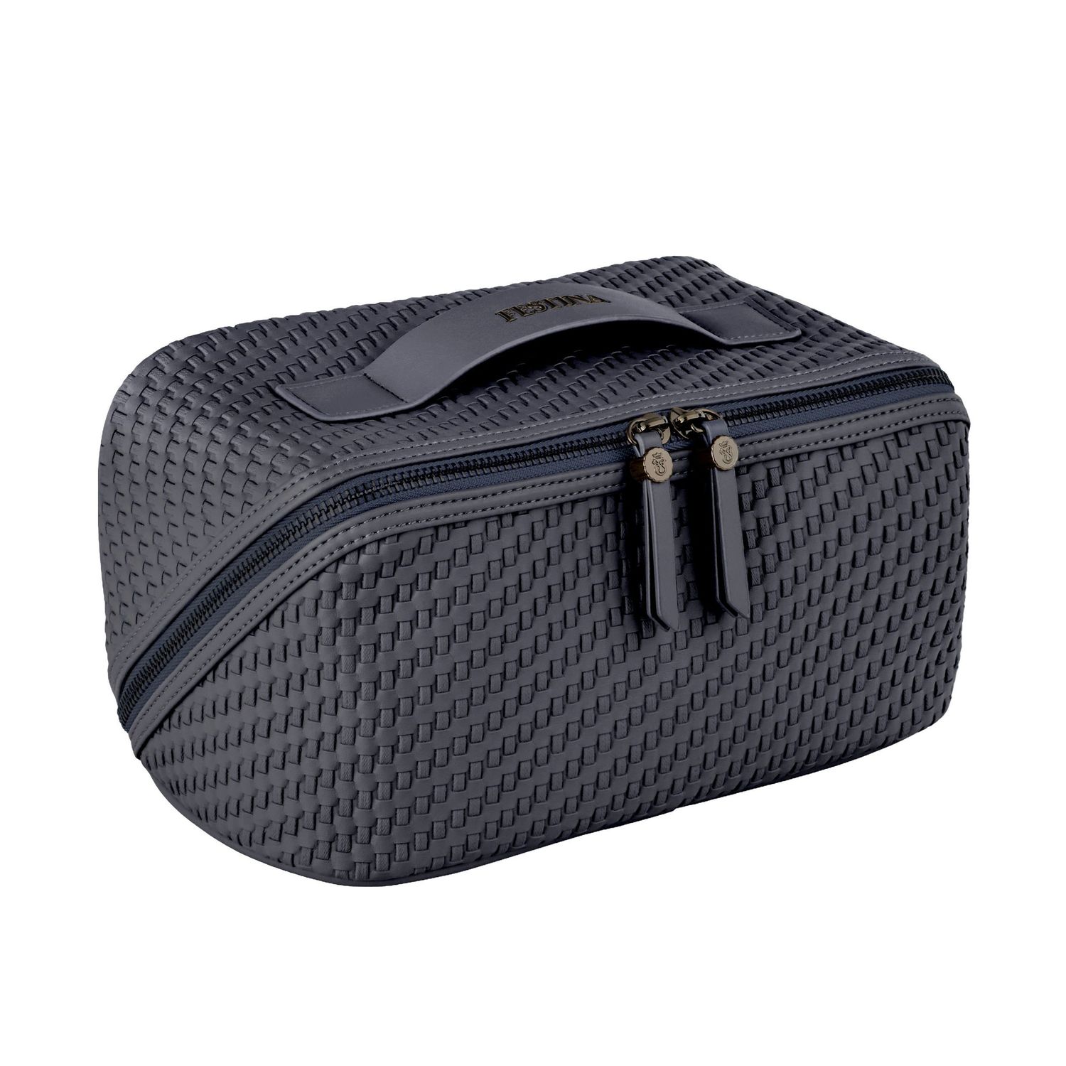 Neseser Interlace Navy - obrazek 3