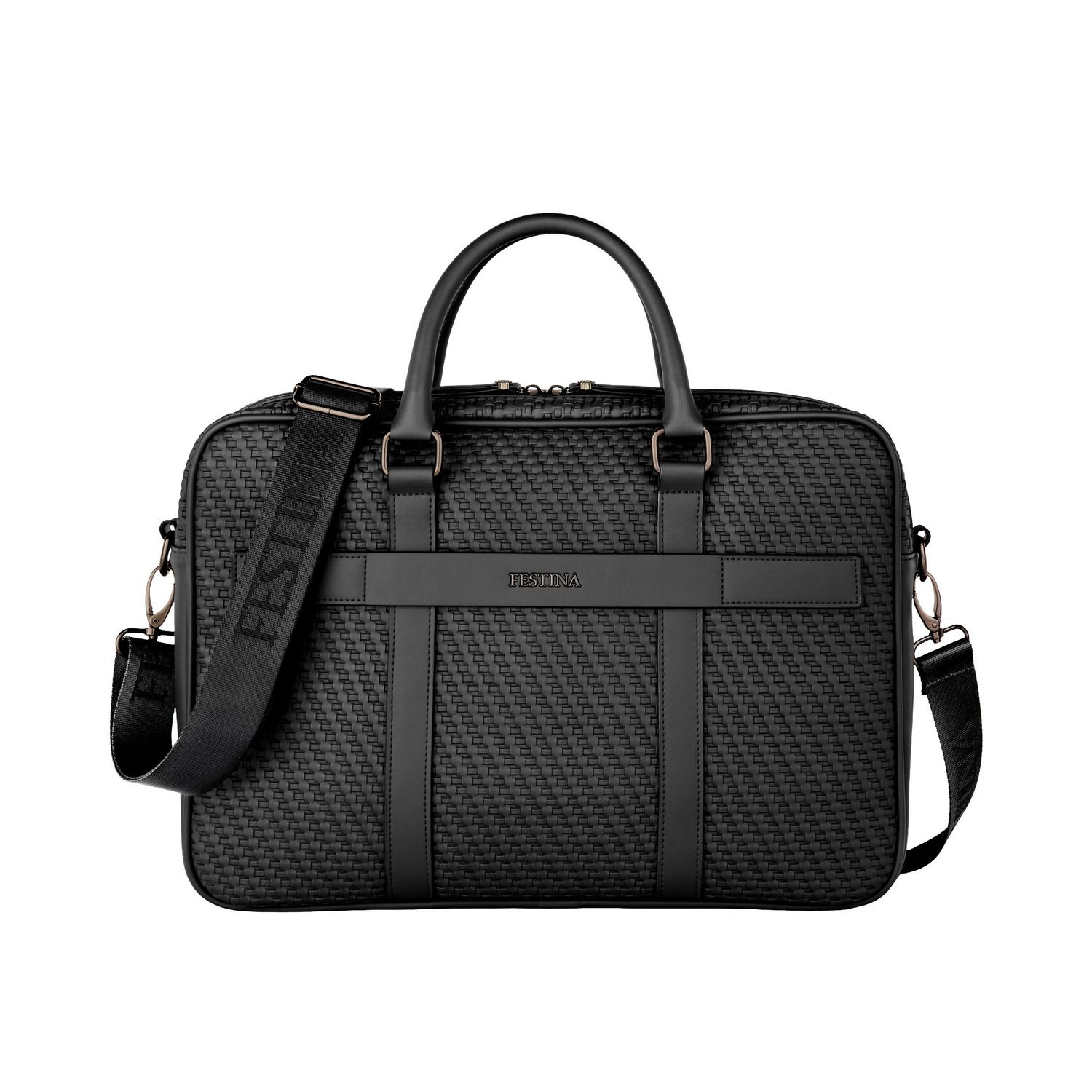 Teczka na dokumenty Interlace Black