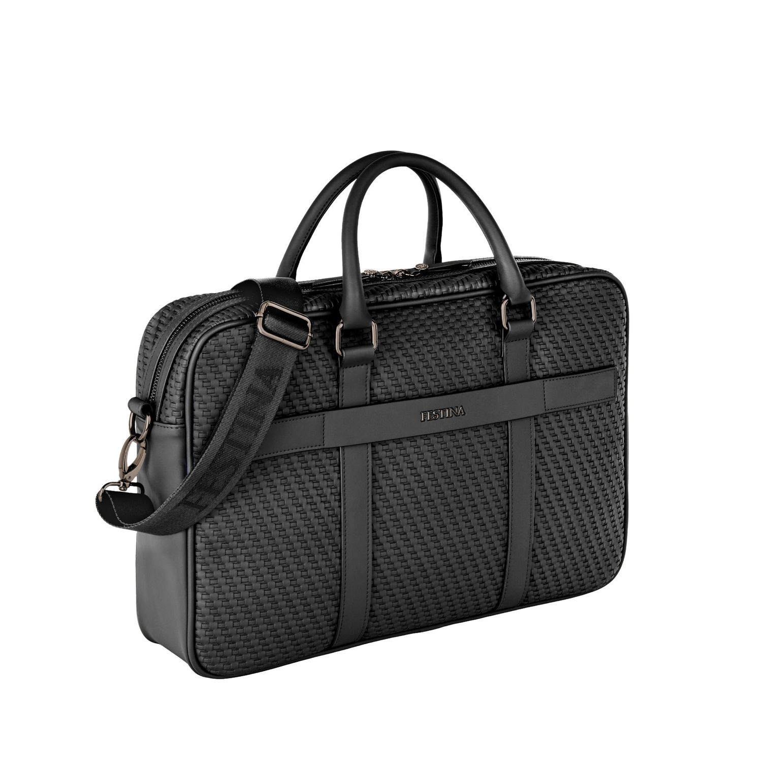 Teczka na dokumenty Interlace Black - obrazek 3