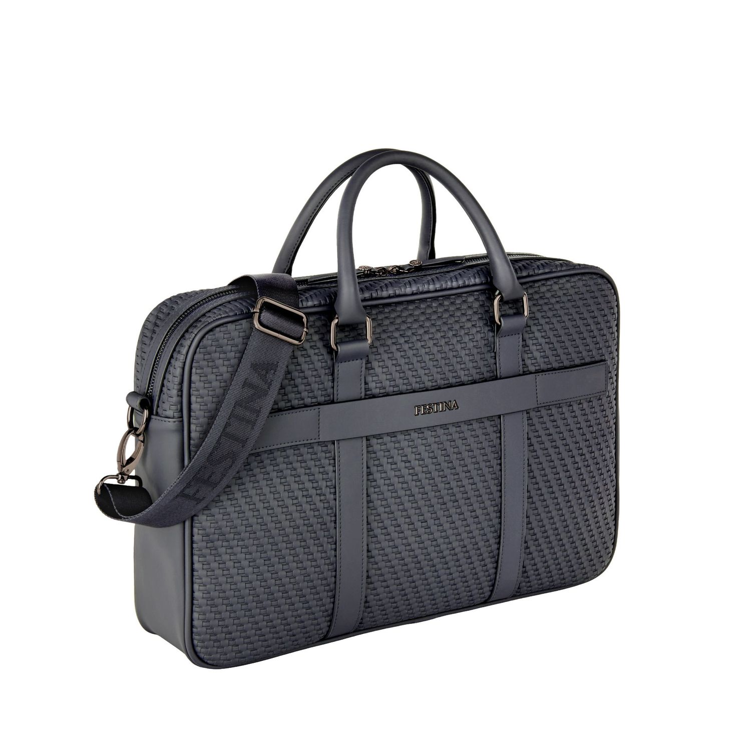 Teczka na dokumenty Interlace Navy - obrazek 3