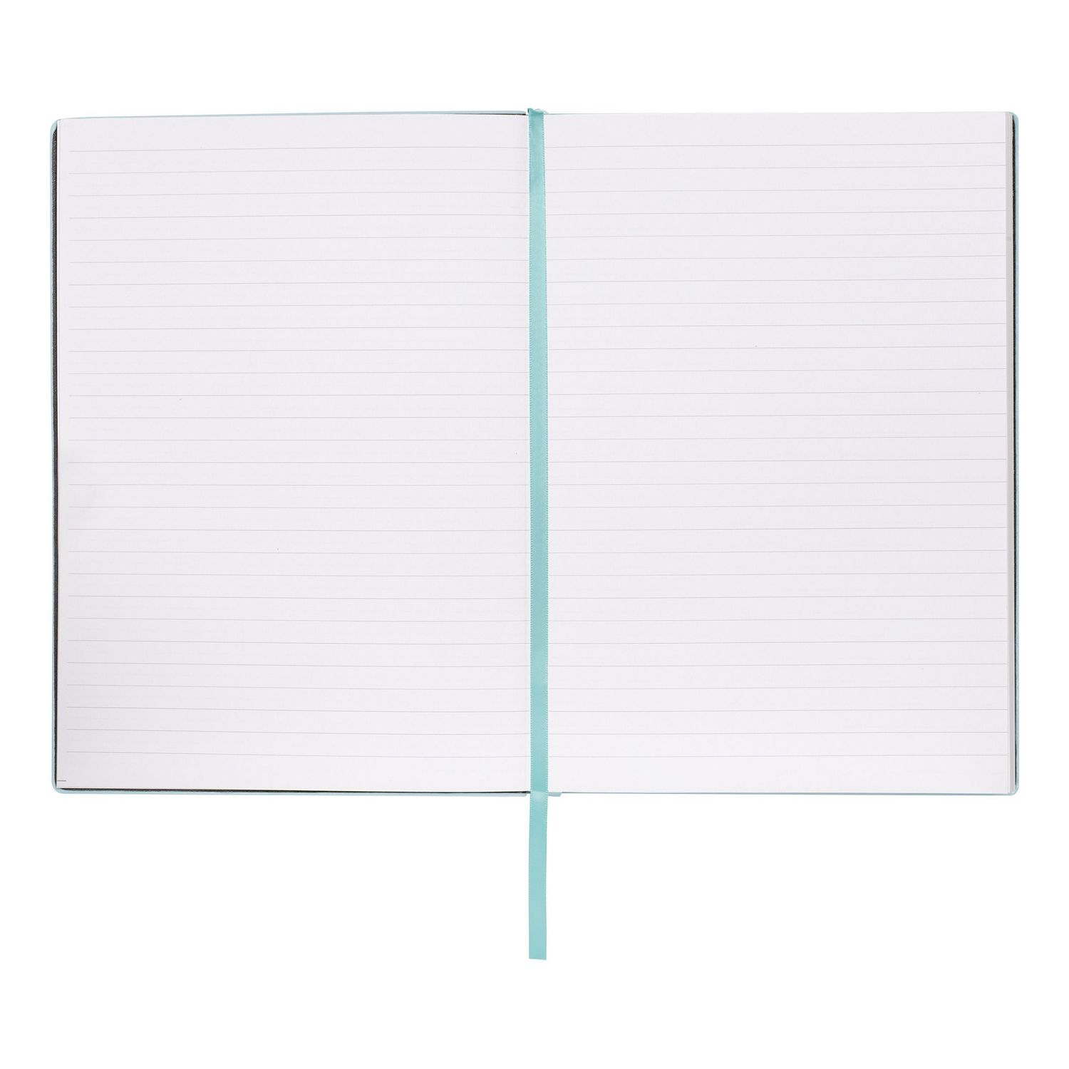 Notatnik A5 Holographic Flower Light Blue Lined - obrazek 4