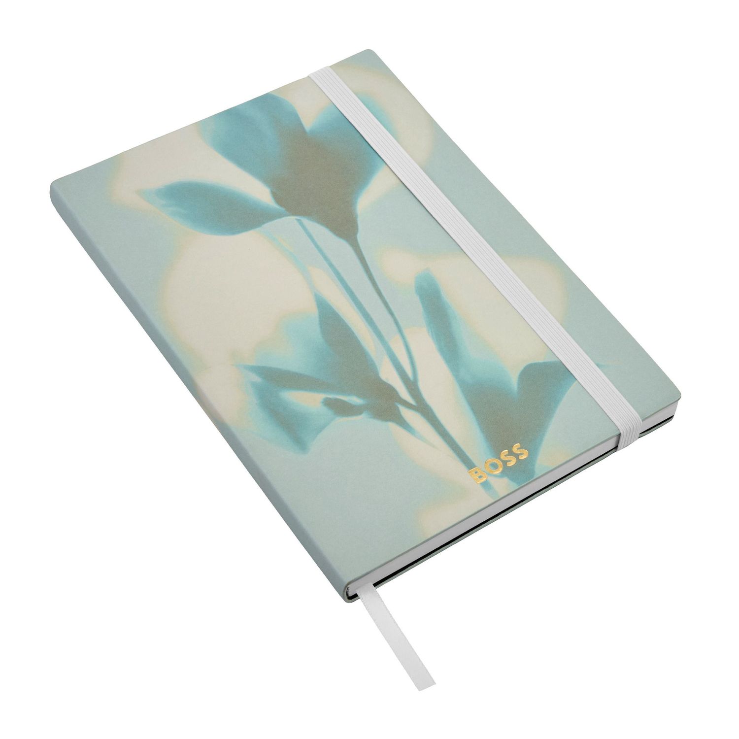 Notatnik A5 Holographic Flower Light Green Lined - obrazek 2