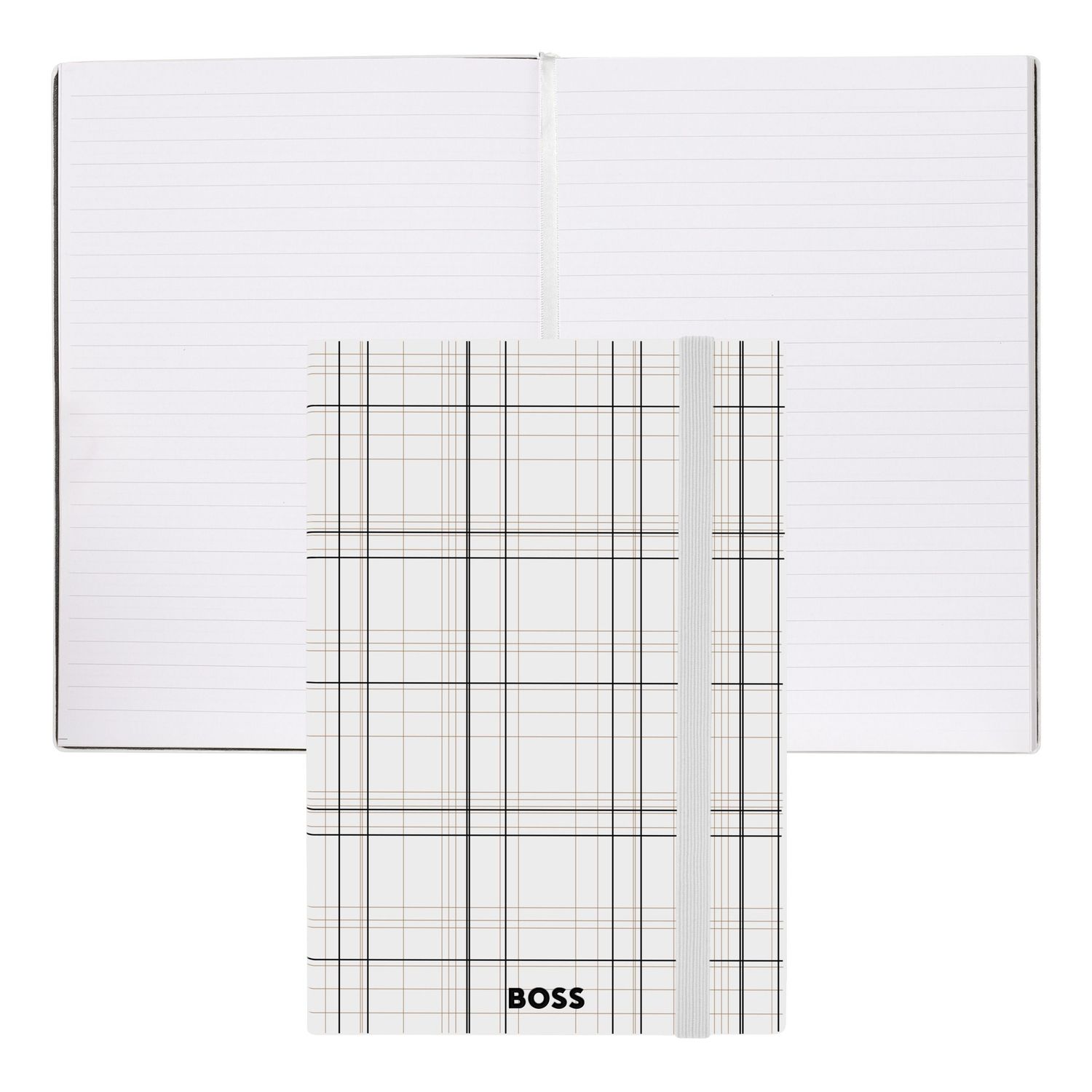 Notatnik A5 Checkered White Lined