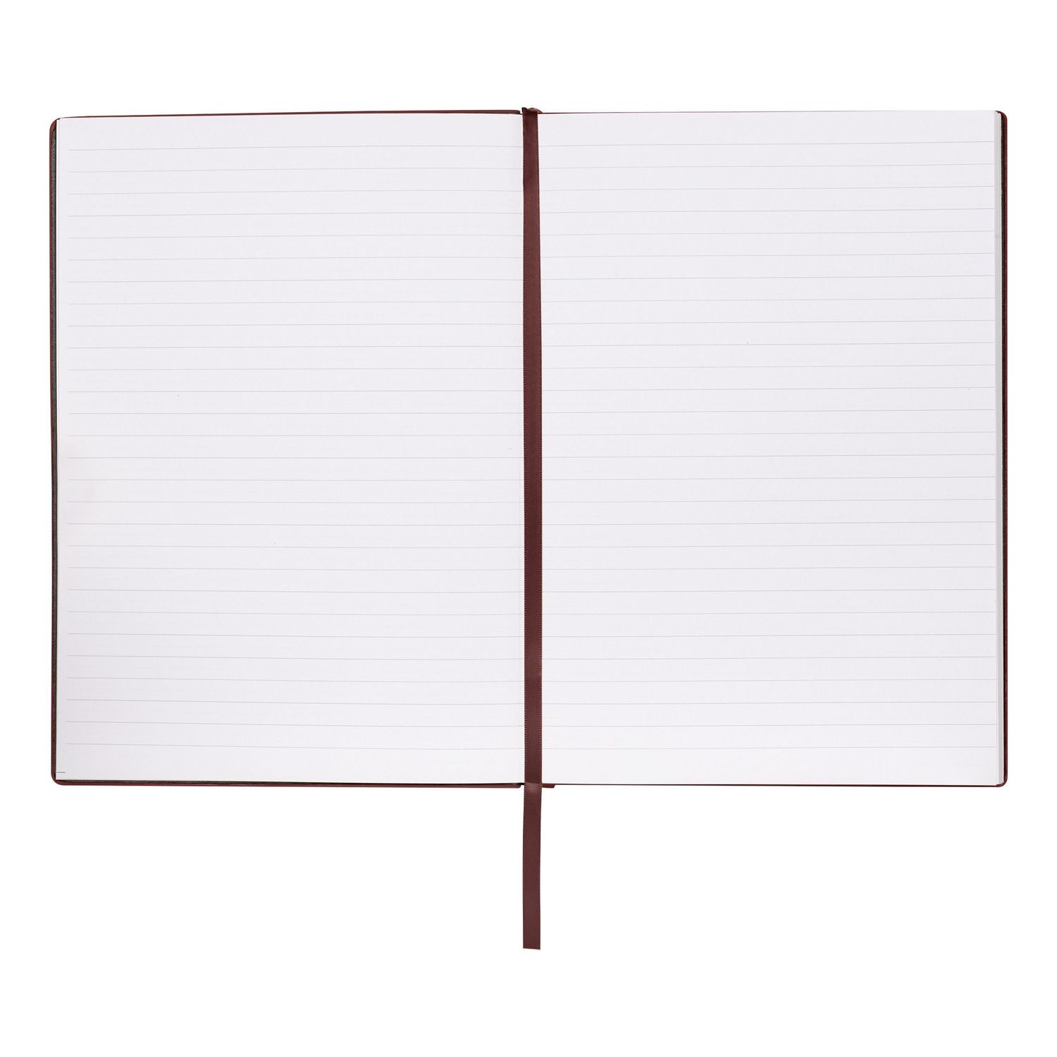 Notatnik A5 Checkered Burgundy Lined - obrazek 4