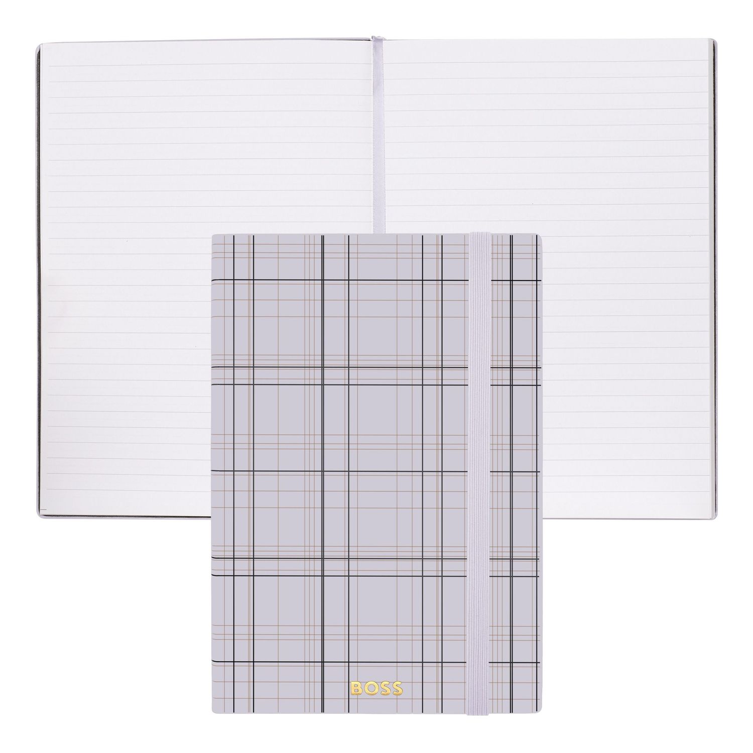 Notatnik A5 Checkered Lilac Lined