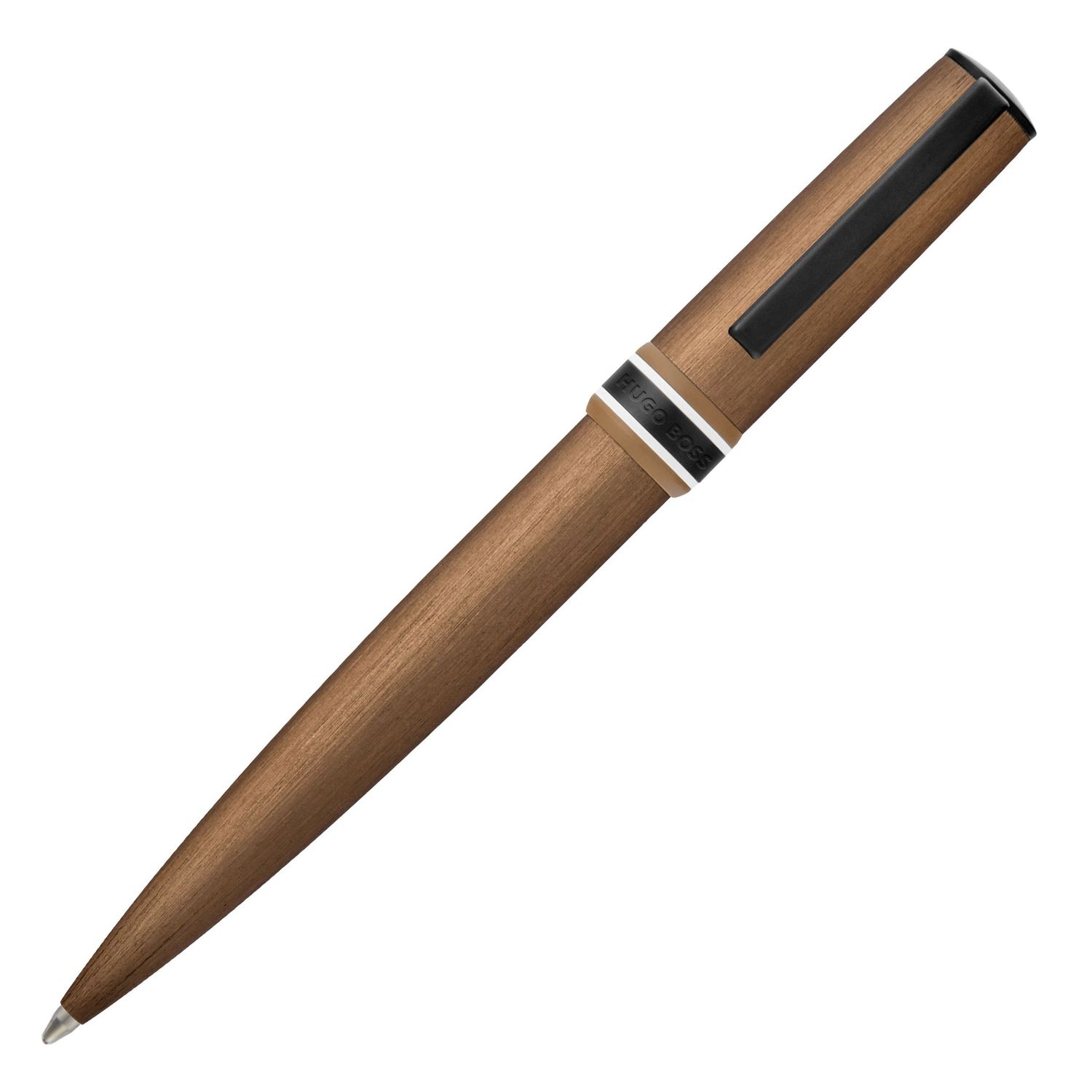 pióro kulkowe Arche Brushed Ring Camel