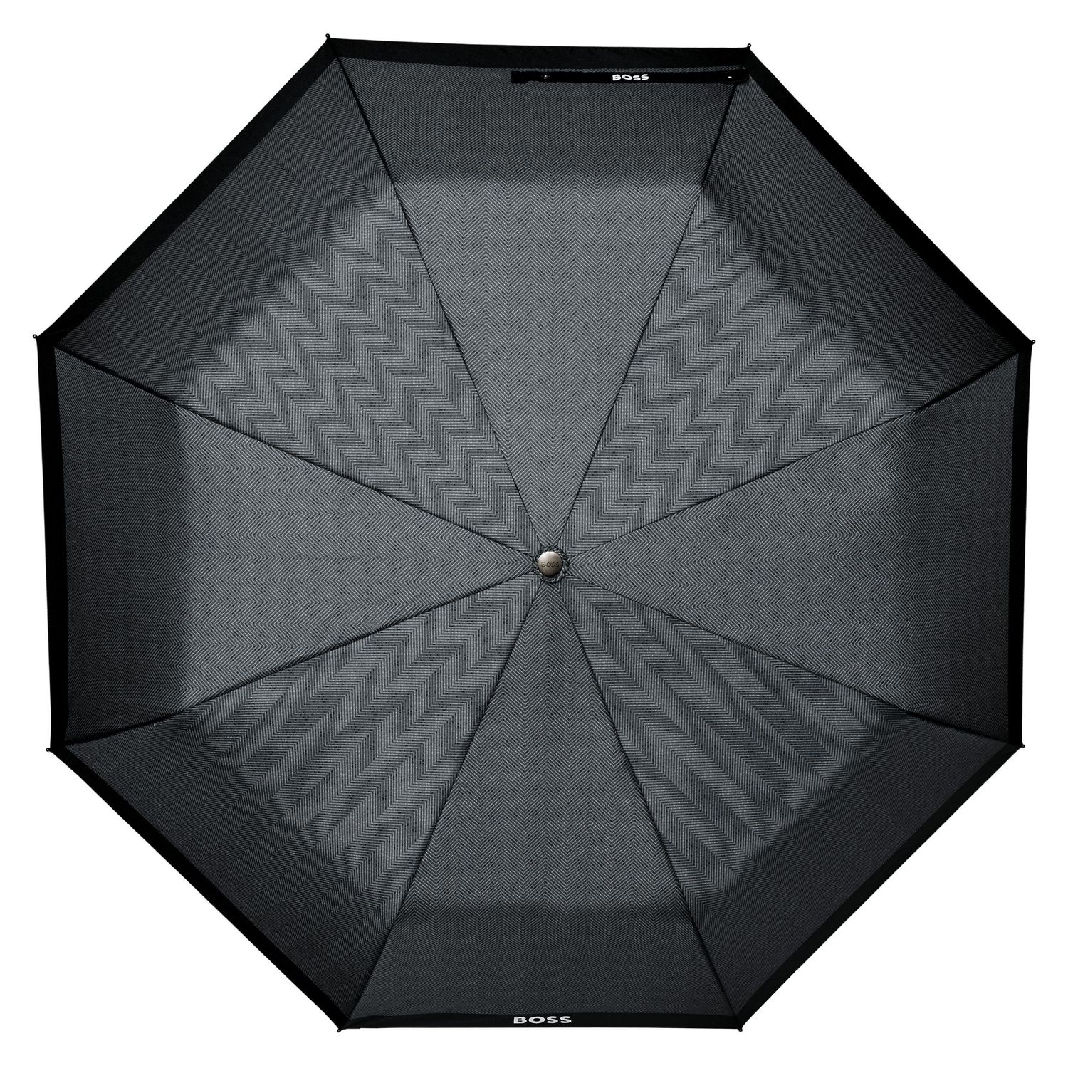 Parasol Chevron Dark Grey - obrazek 3