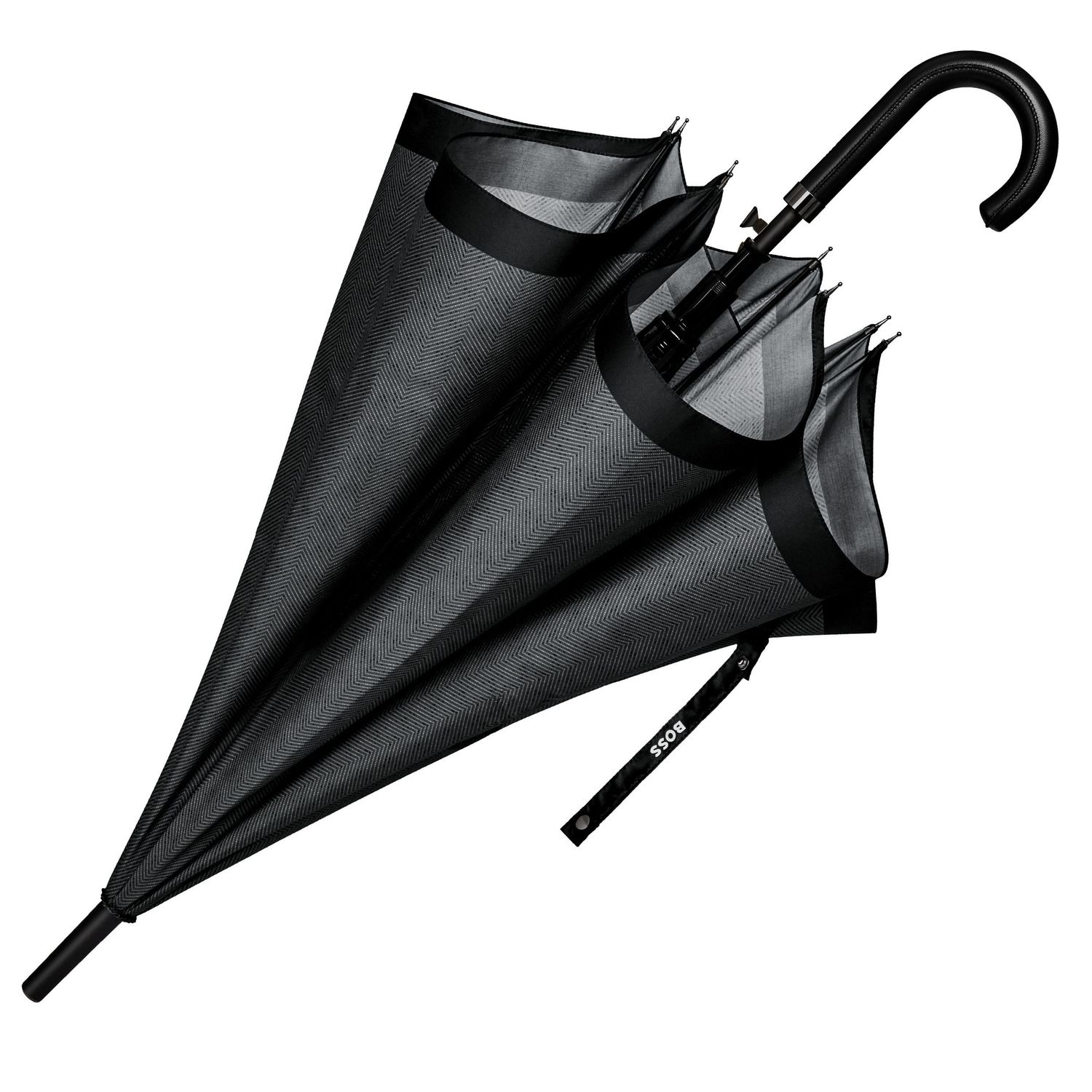 Parasol Chevron Dark Grey - obrazek 2