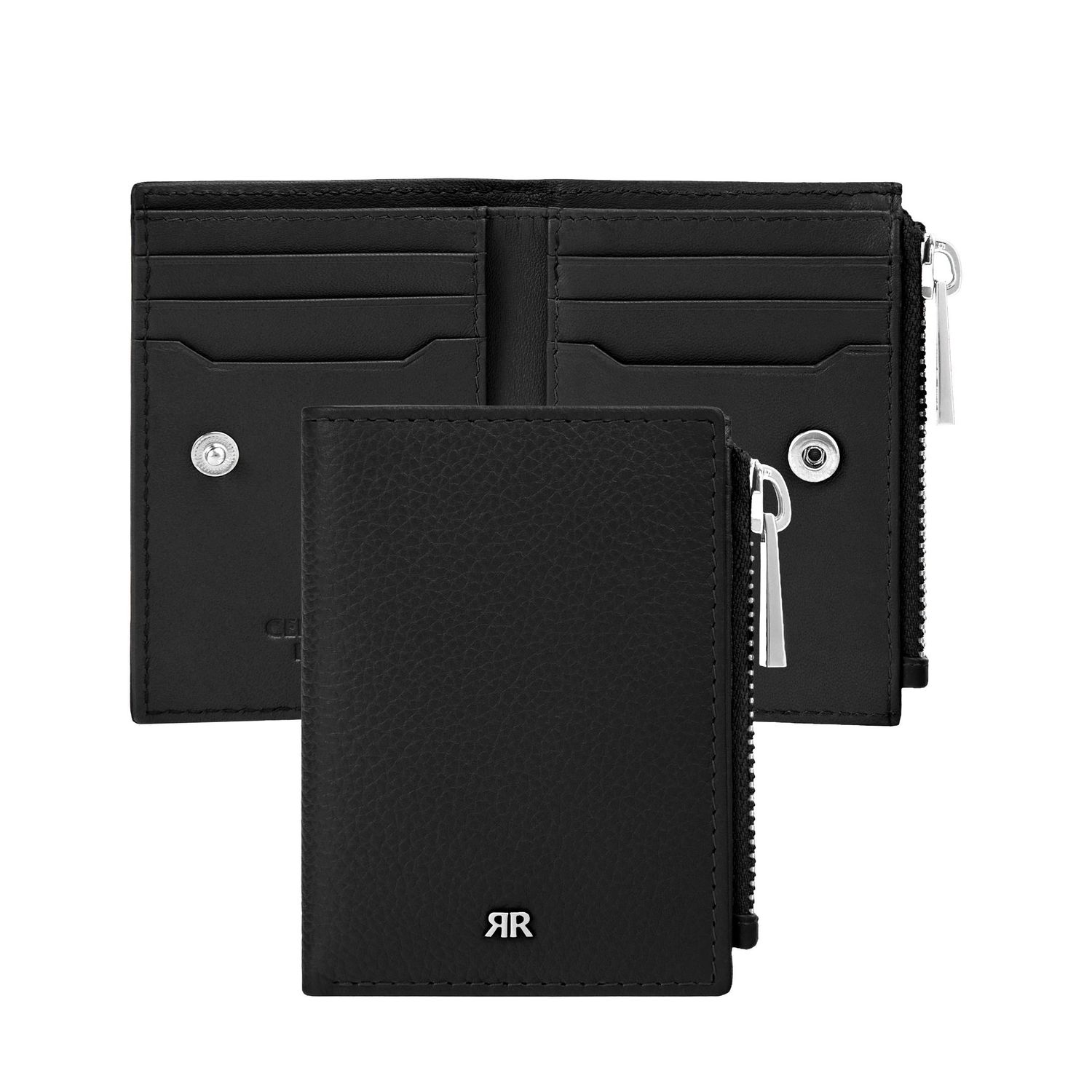 Podwójne etui na karty Jefferson Black