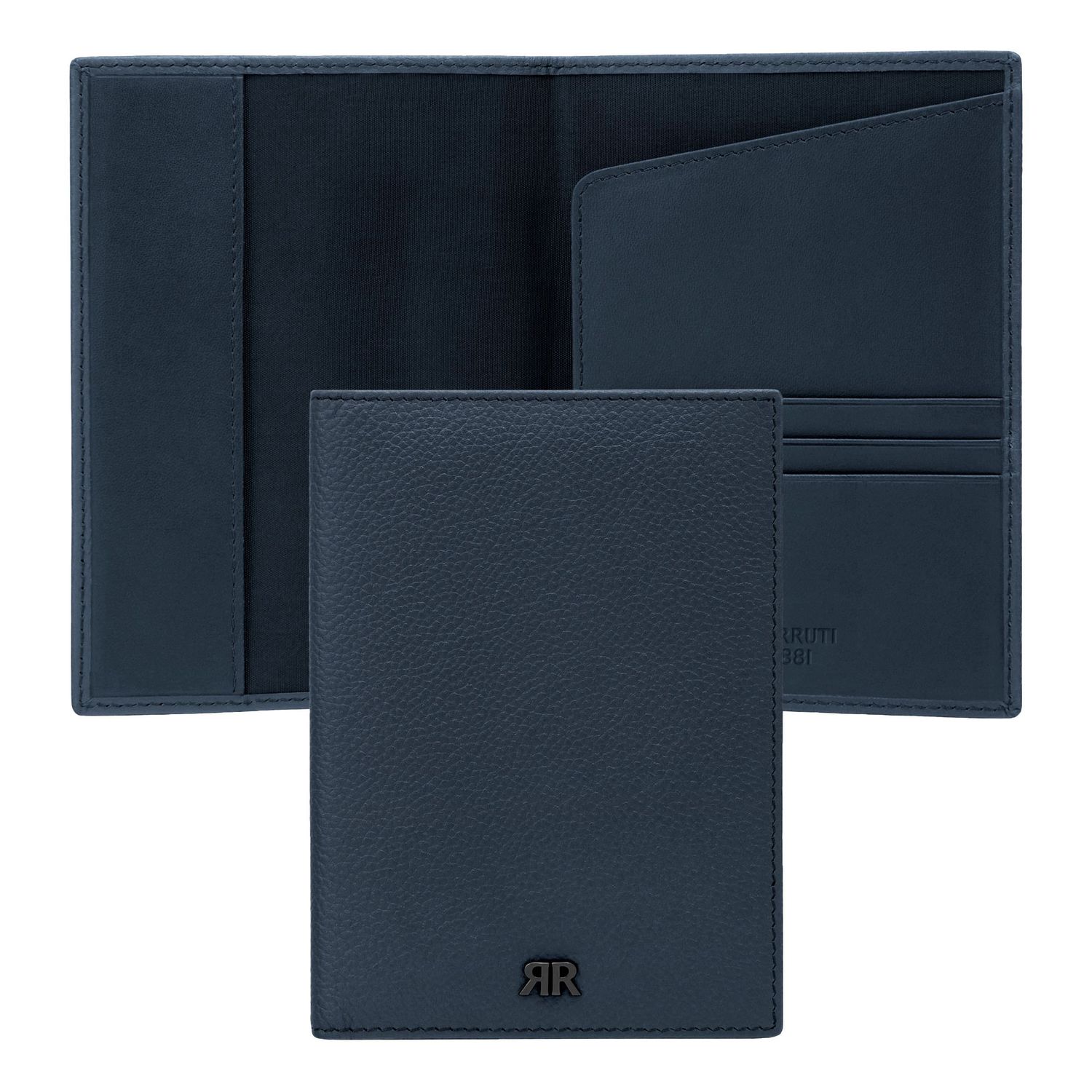 Etui na paszport Jefferson Dusk Blue