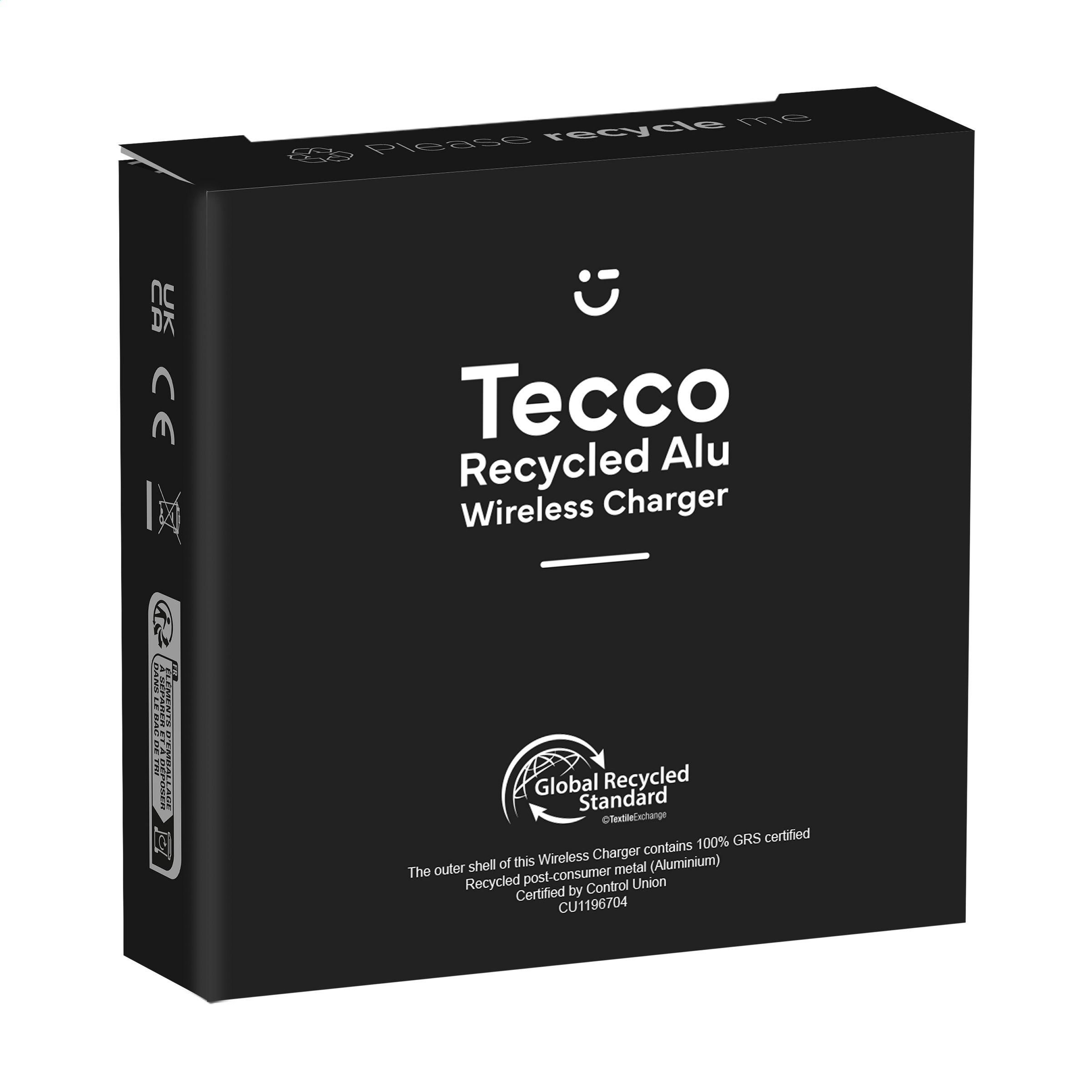 Ładowarka bezprzewodowa Tecco GRS Recycled Alu 15 W - obrazek 5