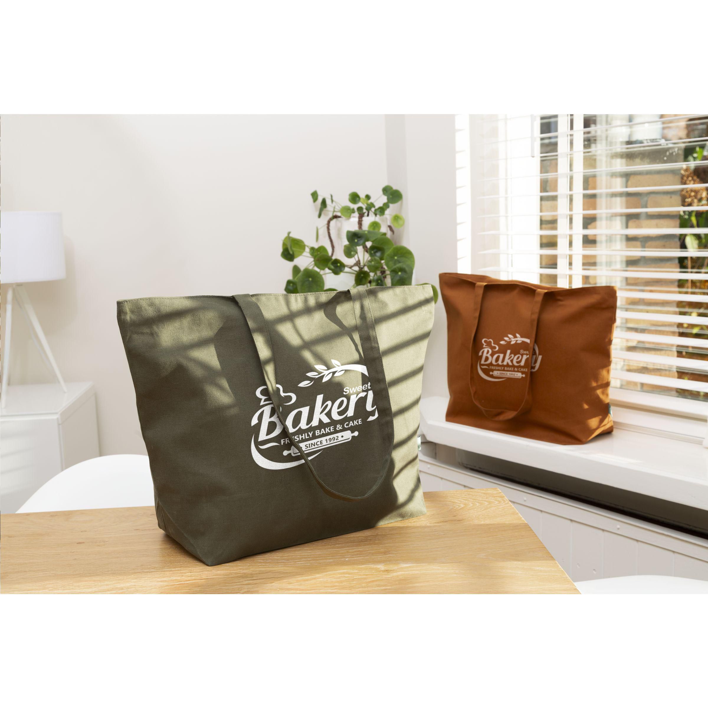 Torba zakupowa płótno organiczne (320 g/m²) - obrazek 5