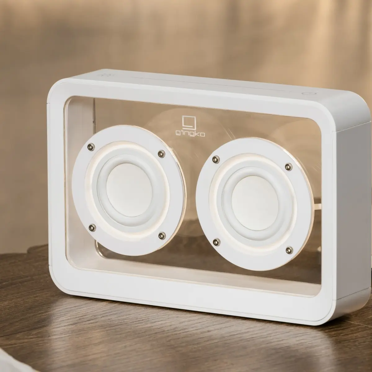 Głośnik Bluetooth Mage See-Through Biały - obrazek 3