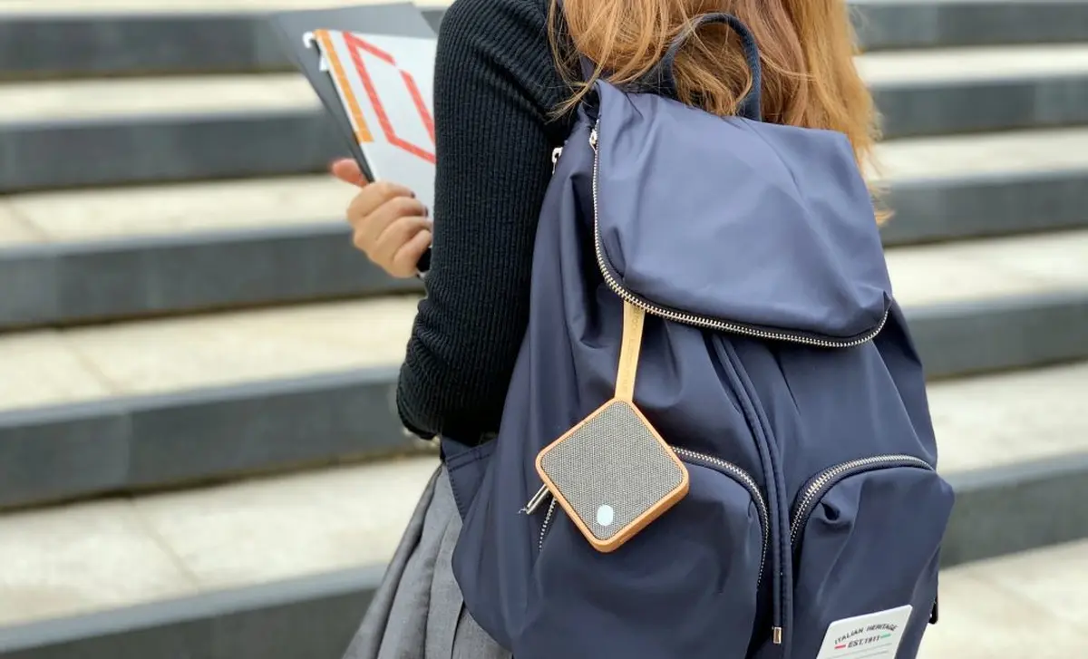 Głośnik Bluetooth Mi Square Natural Cherry - obrazek 4