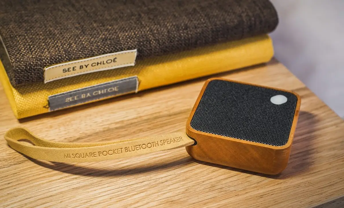 Głośnik Bluetooth Mi Square Natural Cherry - obrazek 2