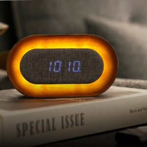Budzik Lumos Oval White Ash - Thumbnail Image 4