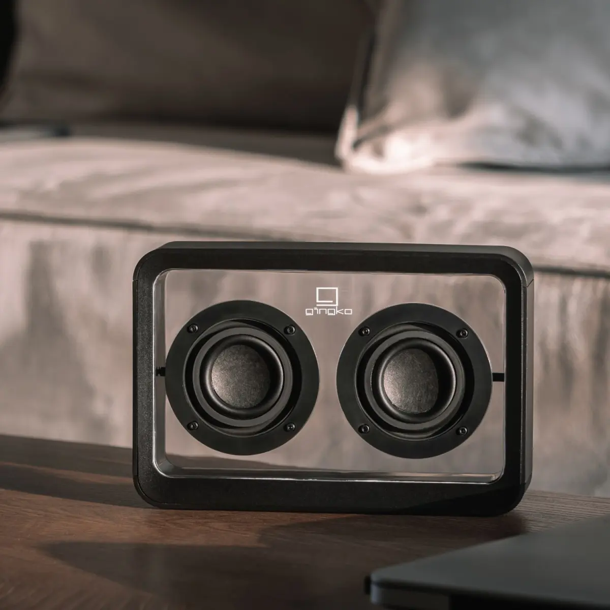 Głośnik Bluetooth Mage See-Through Czarny matowy - obrazek 4