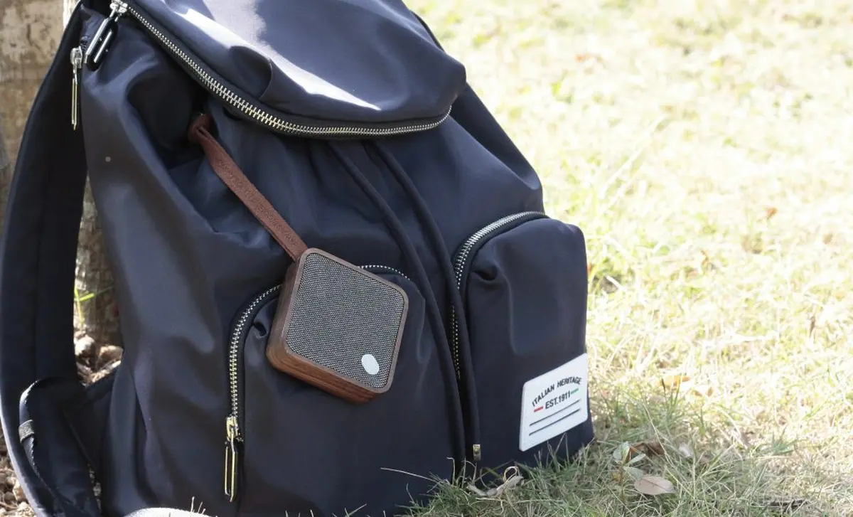 Głośnik Bluetooth Mi Square Natural Walnut - obrazek 2