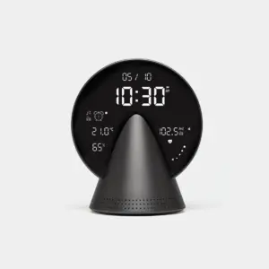 LR156 Budzik Conic Clock Ciemno szary