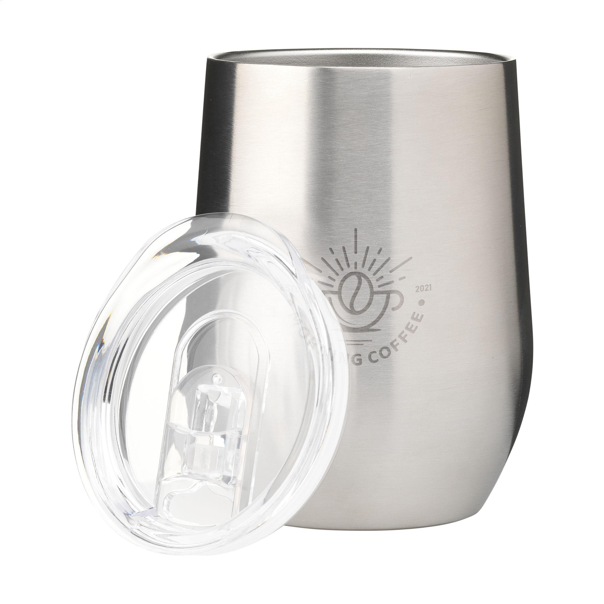 Kubek termiczny Huevo RCS Recycled Steel o pojemności 350 ml - obrazek 2