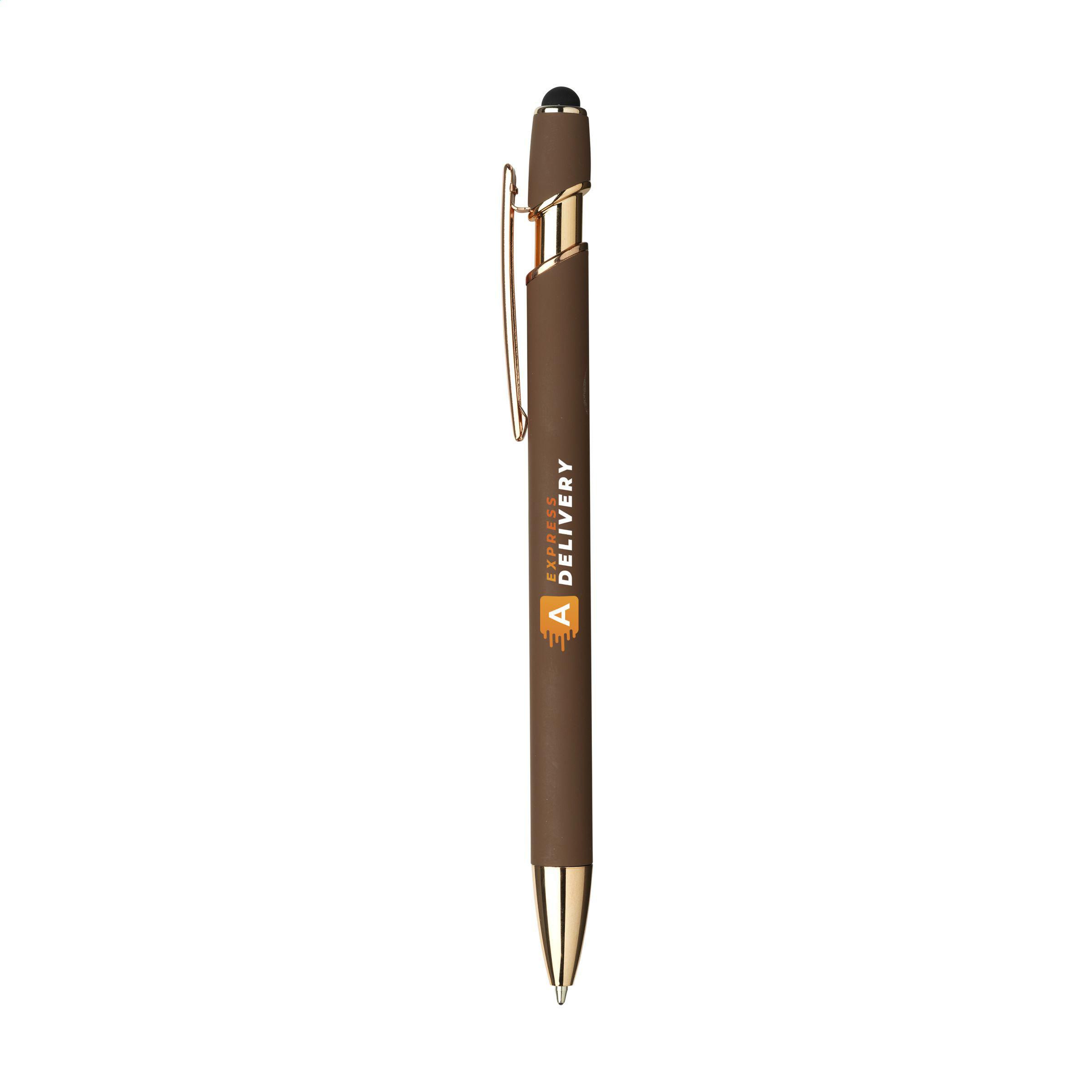 Długopis Luca Copper Stylus RCS z recyklingu aluminium SoftTouch - obrazek 4