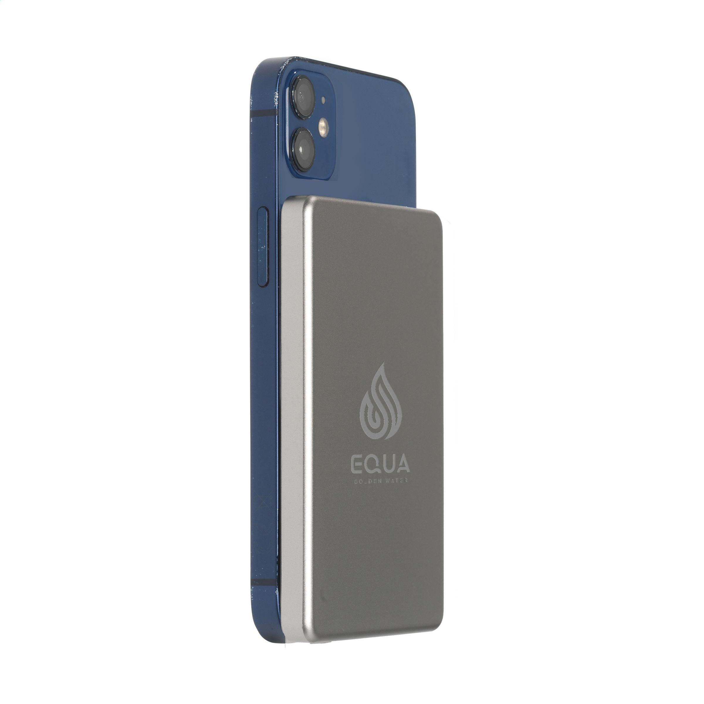 Bezprzewodowy powerbank RCS Recycled Alu Magsafe 5000 - obrazek 4