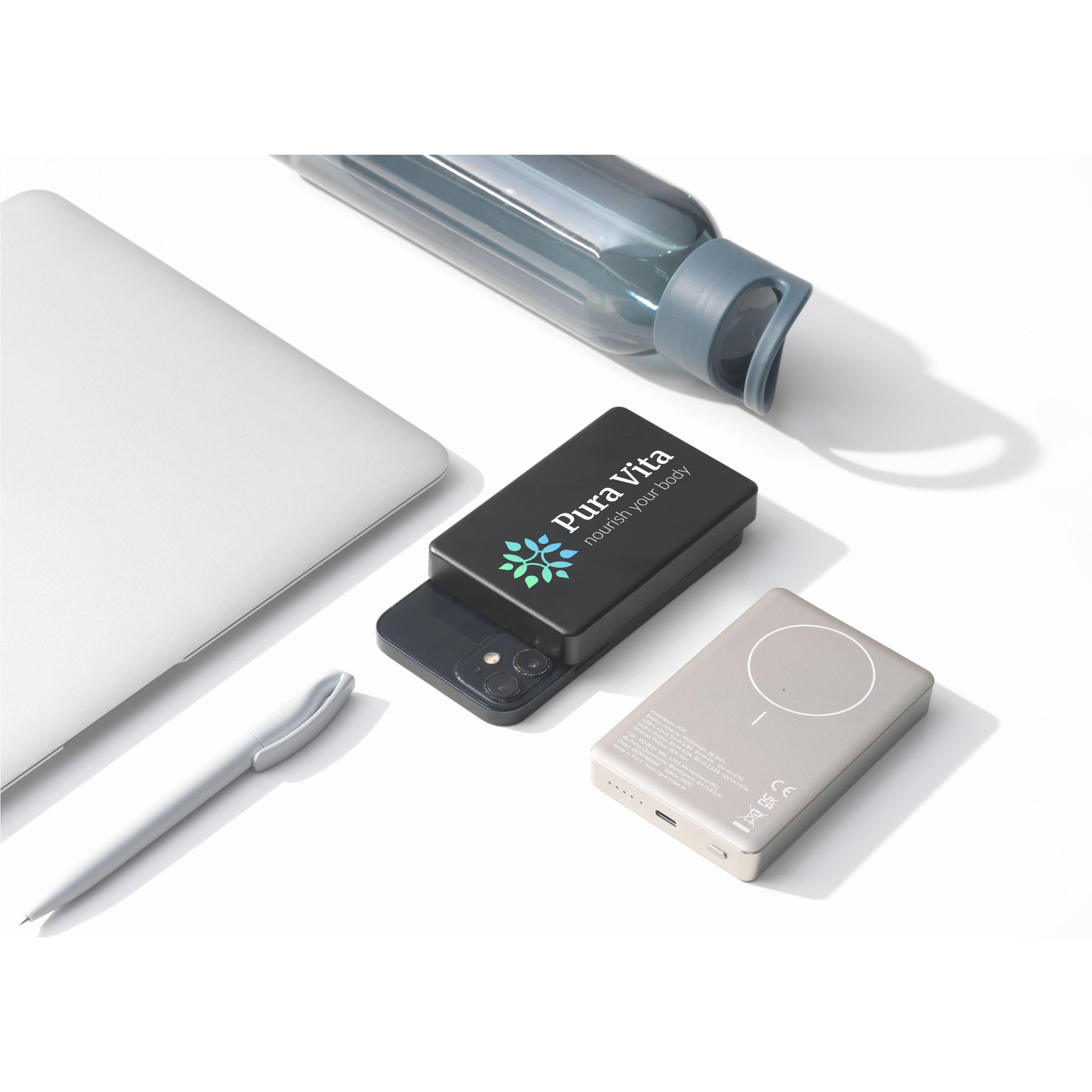 Wireless RCS Recycled Alu Magsafe Powerbank 10000 - obrazek 14