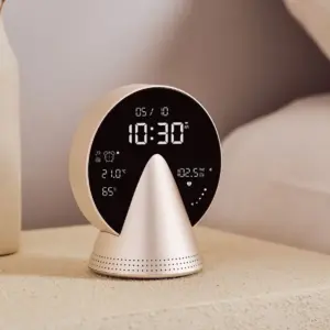 LR156 Budzik Conic Clock Złoty - Thumbnail Image 6